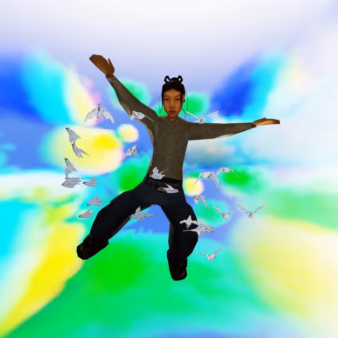 Cloud #10: The Rare Sky Main Character With the Seagulls.