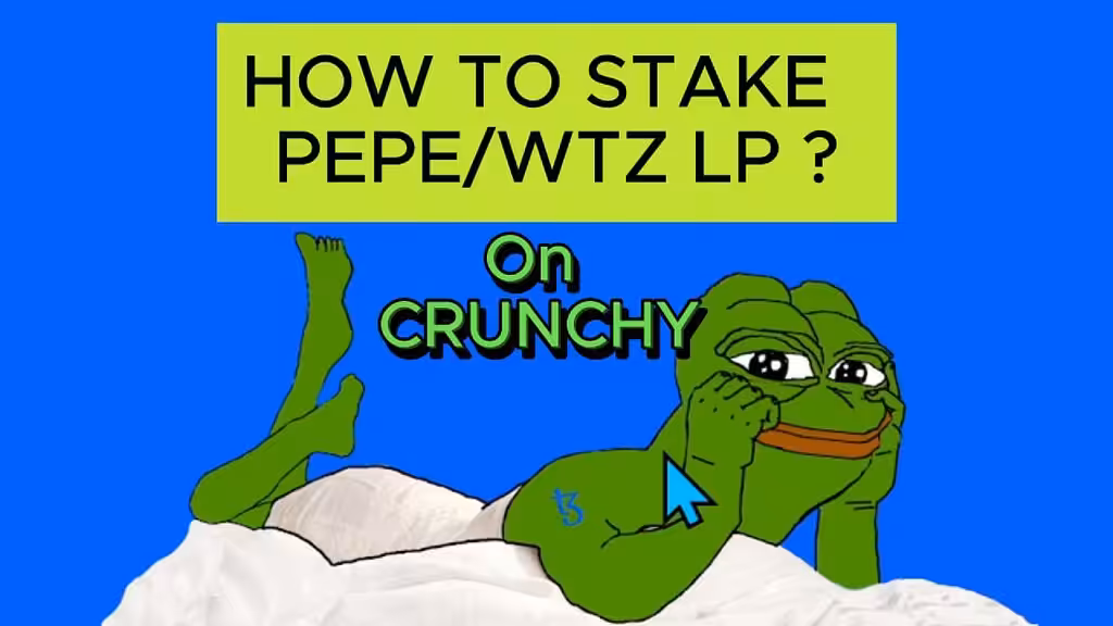 How to stake PEPE/WTZ LP ?