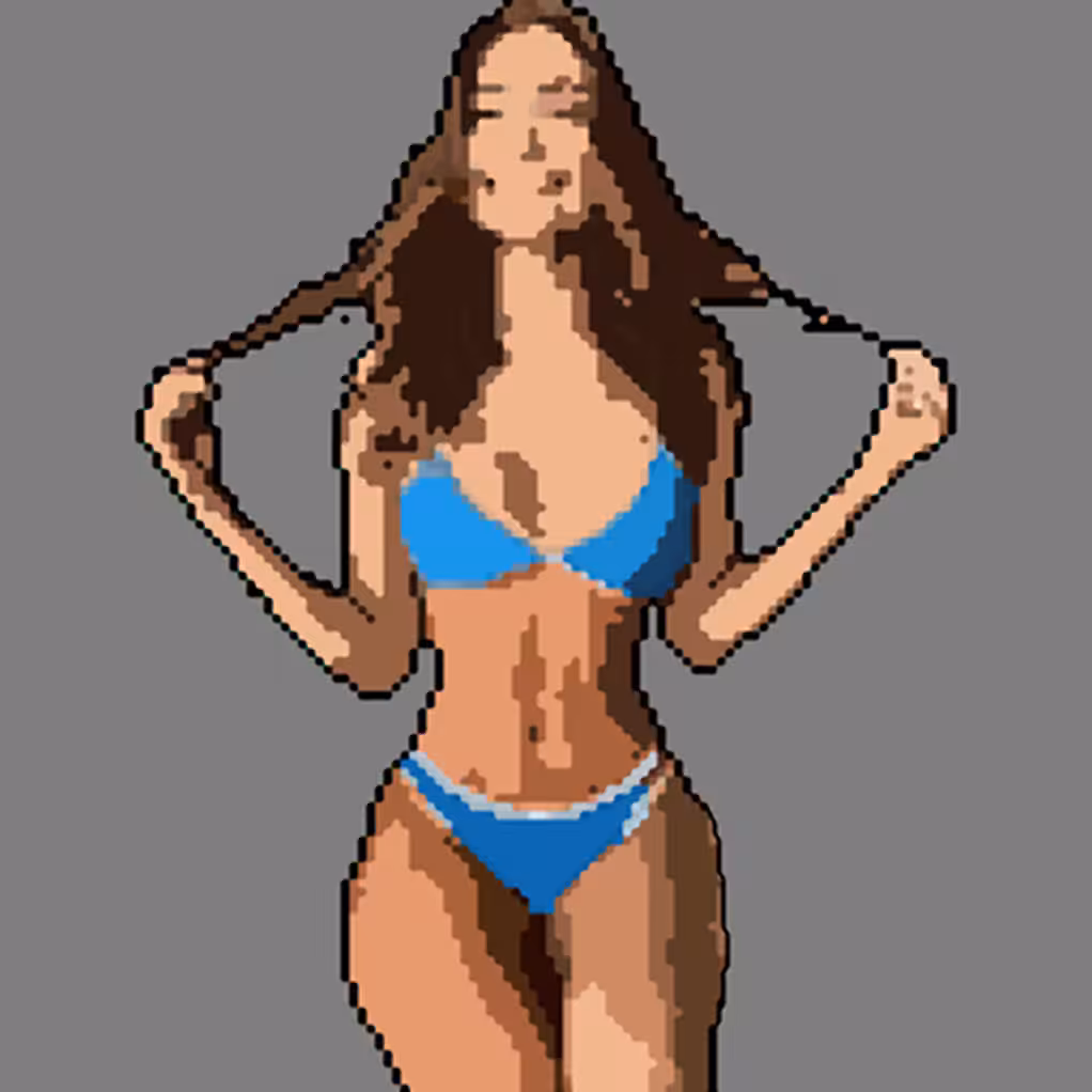 Nicole #04 Pixel Girl