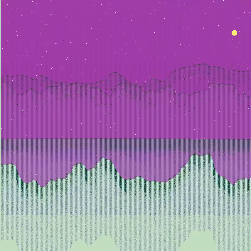 Glitched Mountains GT #7