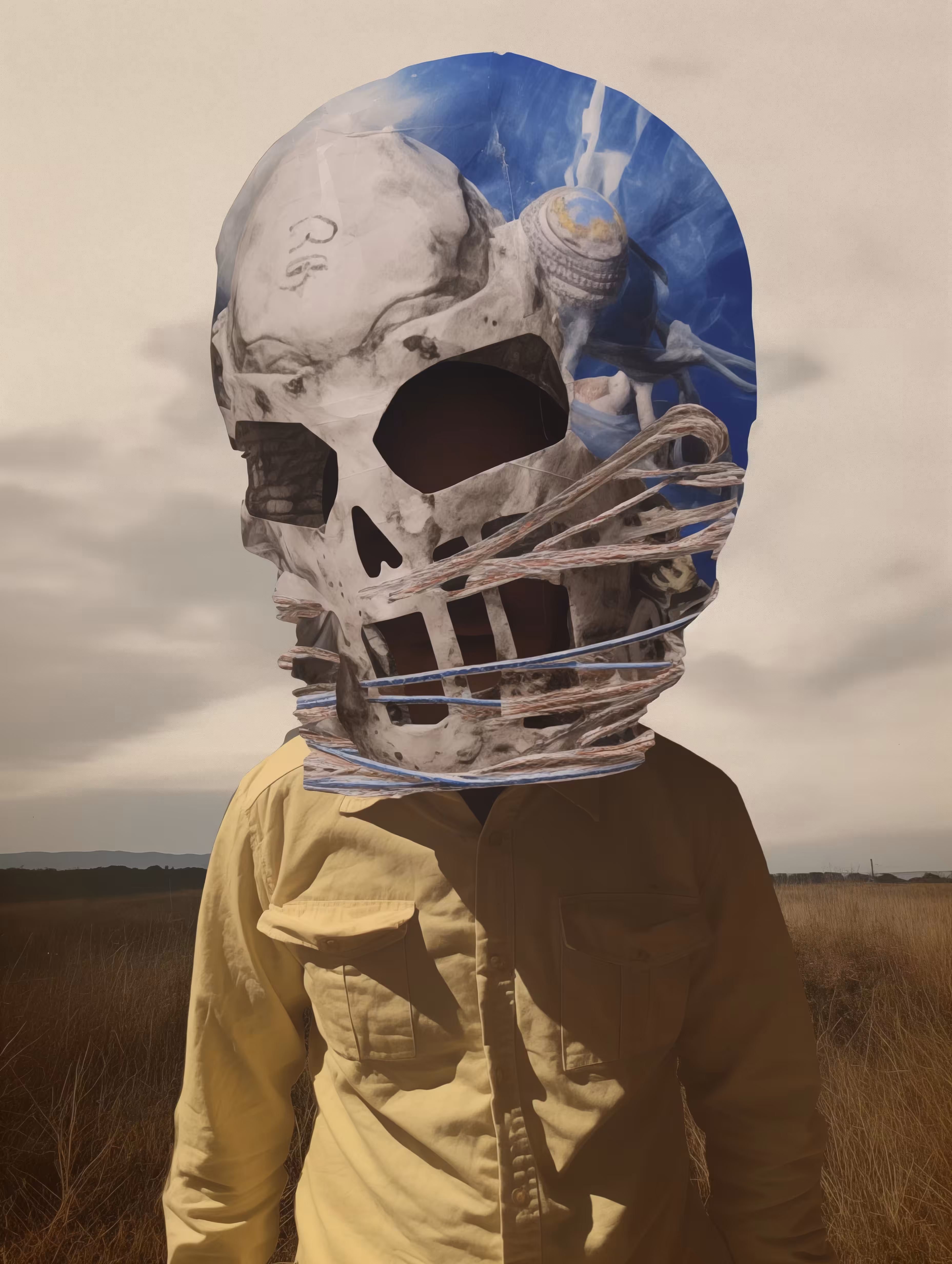 I’m not really into skull art. 