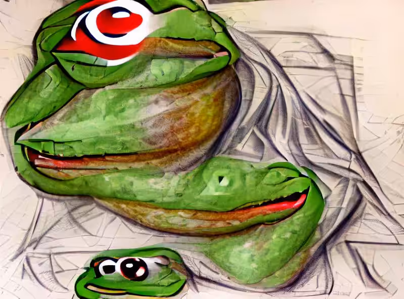 Abraham's First Works: Rare Pepe
