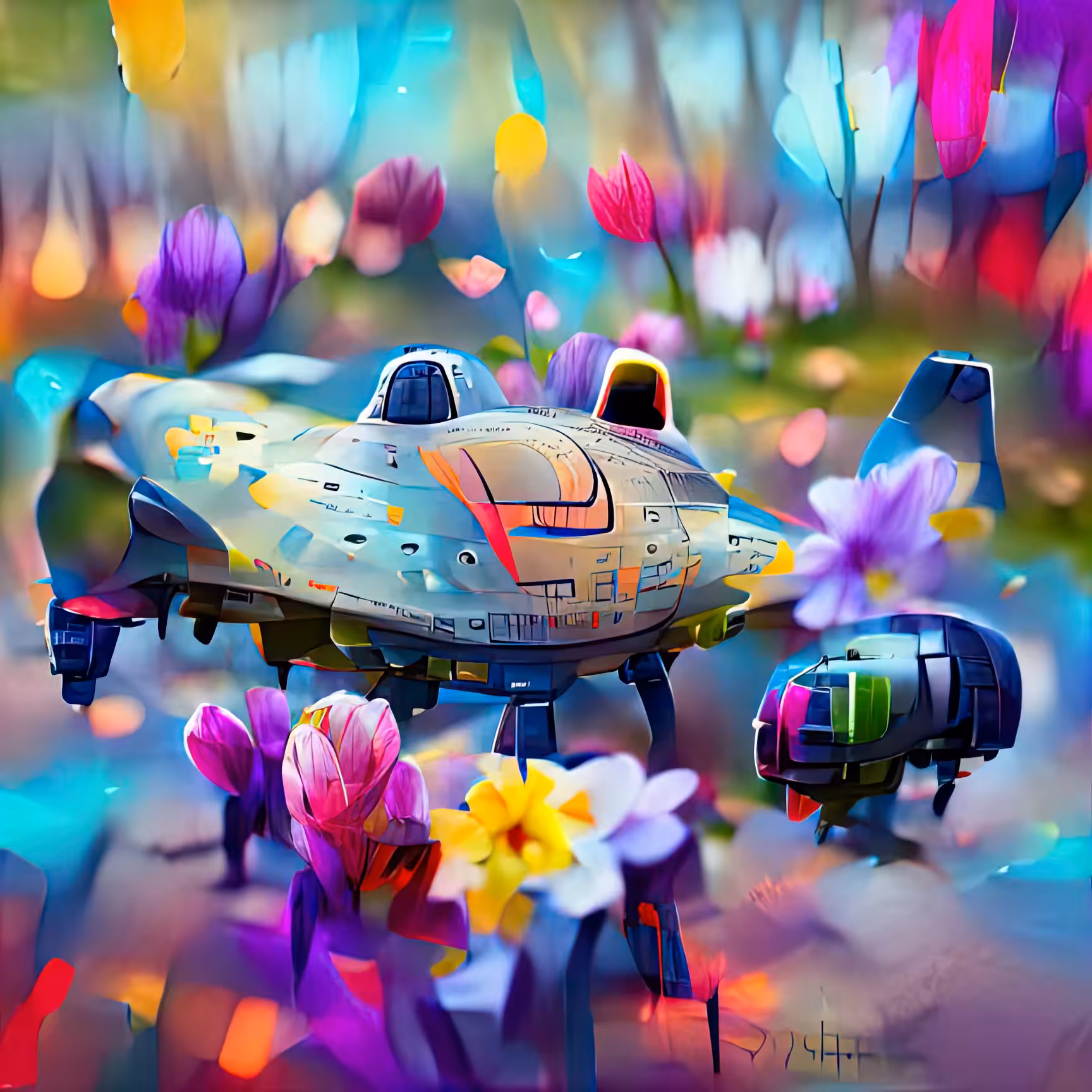 Anne Spalter AI Spaceships: Fields Frigate 317/501