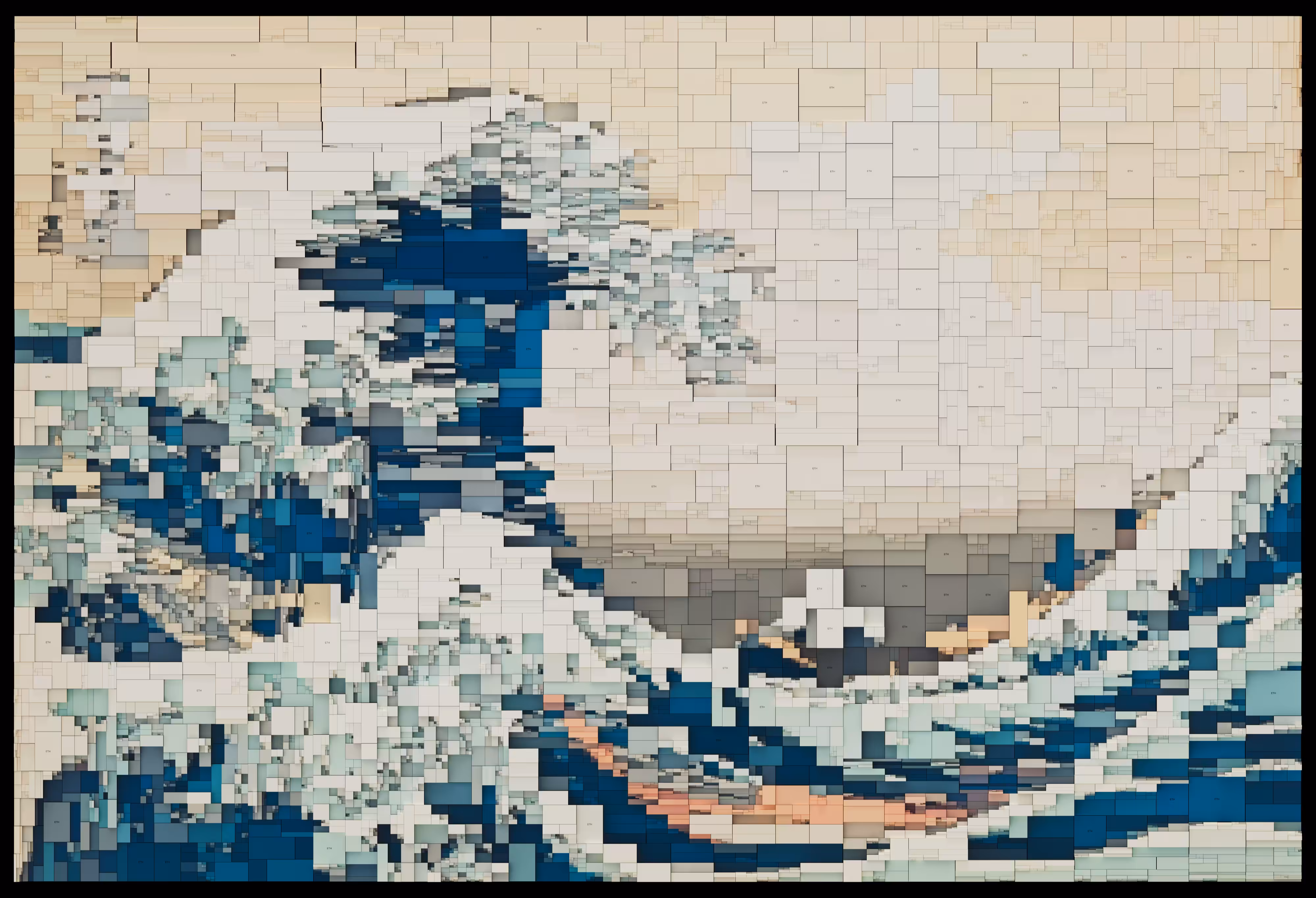 The Great Wave off Kanagawa [encoded series]