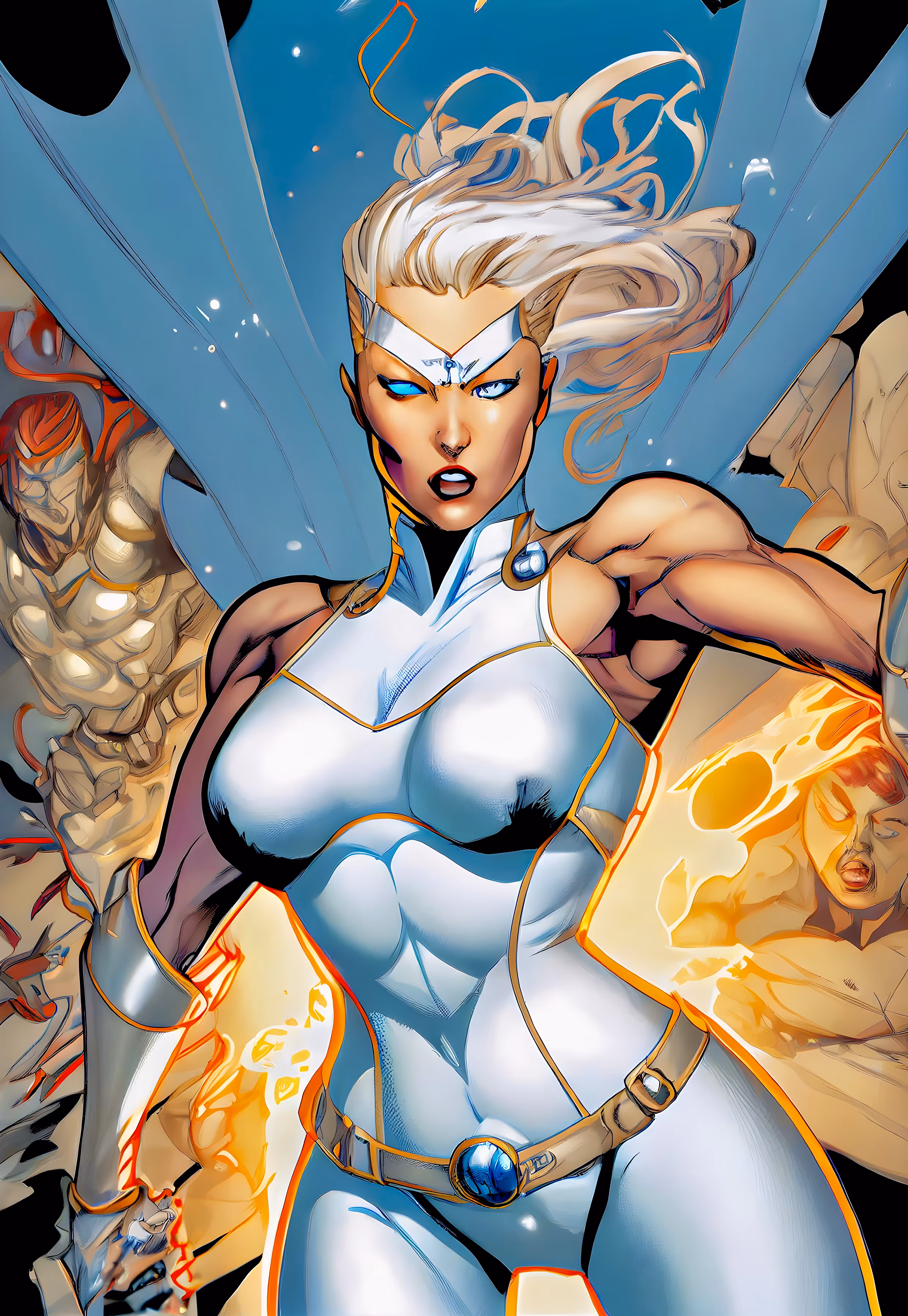 Cyber Comic Art: THE ARCHANGELS  IX