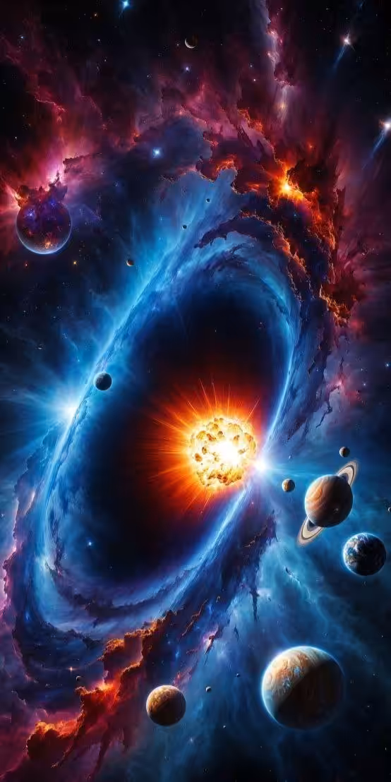 Cosmic chaos🪐