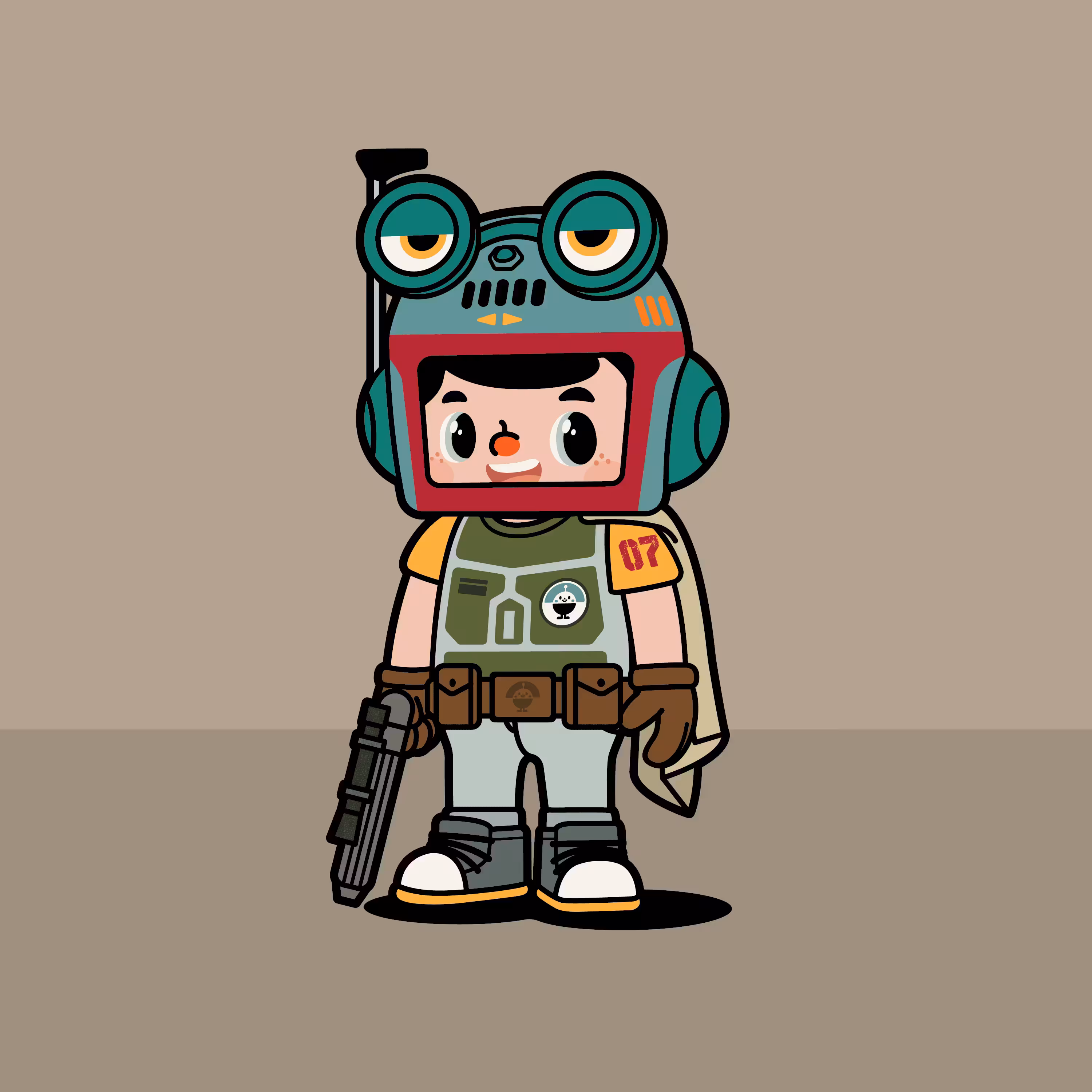 Galaxy Boy #7 Figure