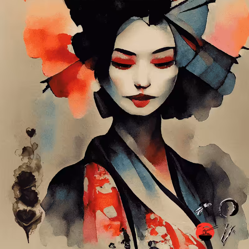 Black Rose and Geisha #6