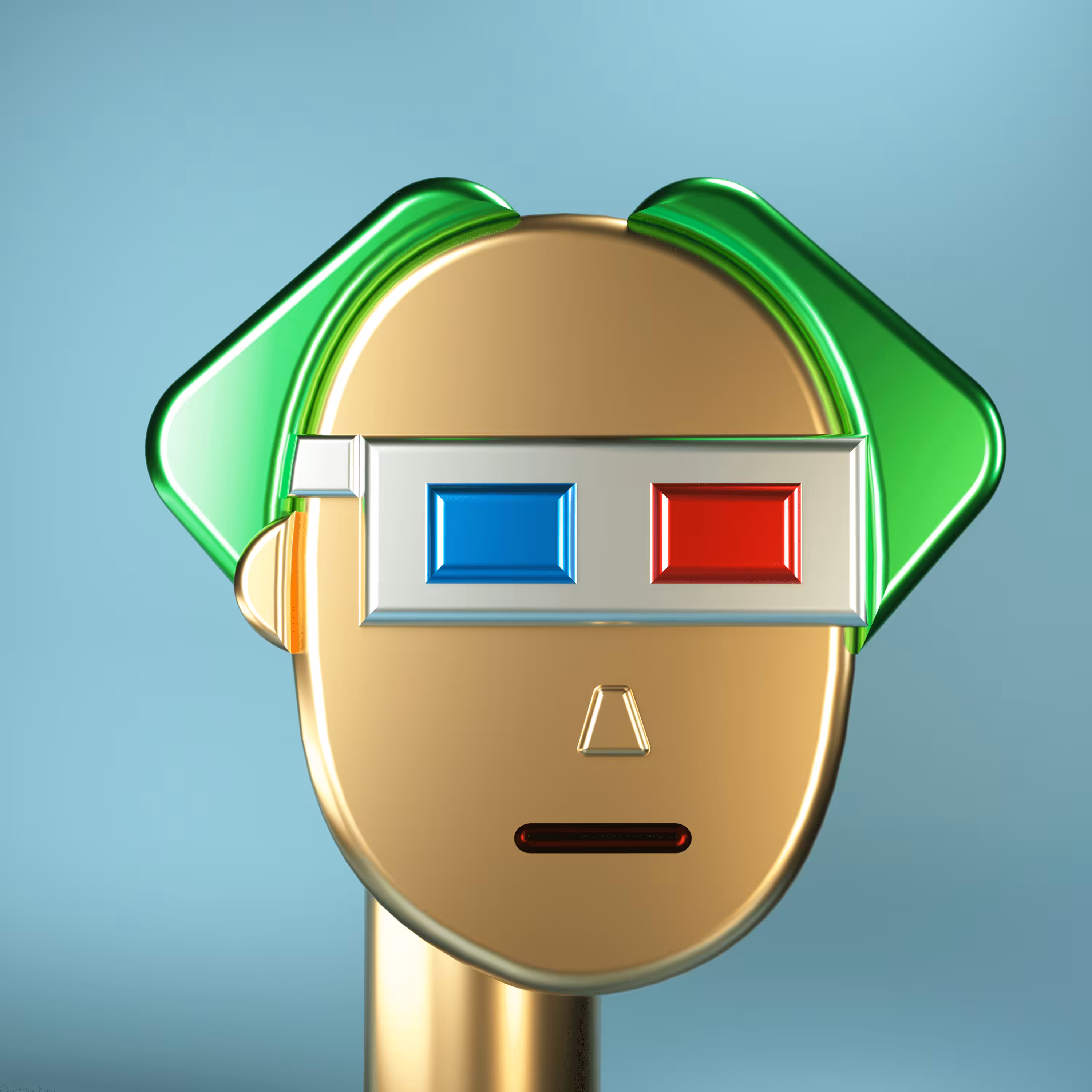 3D Chrome Punk #0277