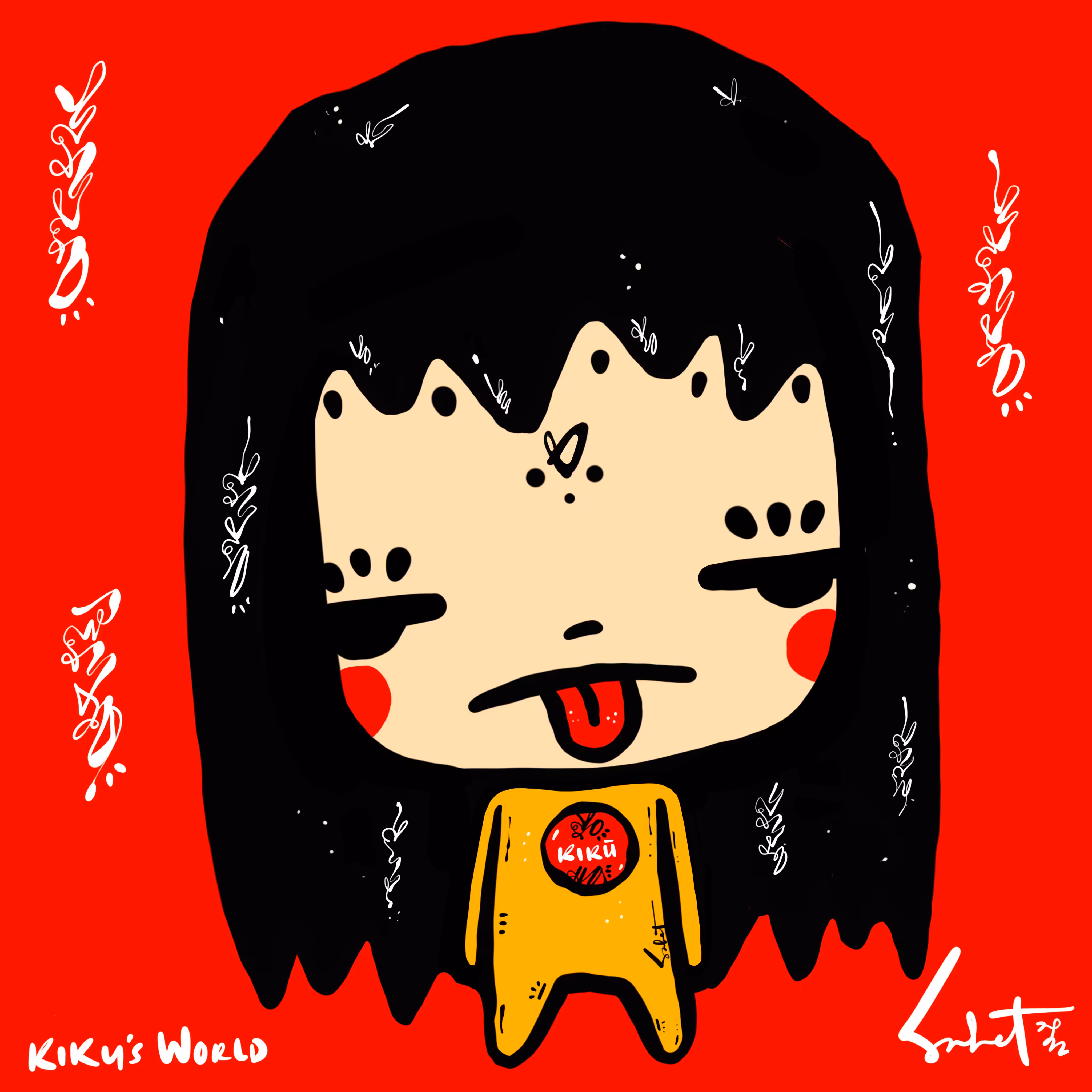 "KIKU ANIMATED 3D COLLECTIBLE" BY Dezthecreator X  Sabet