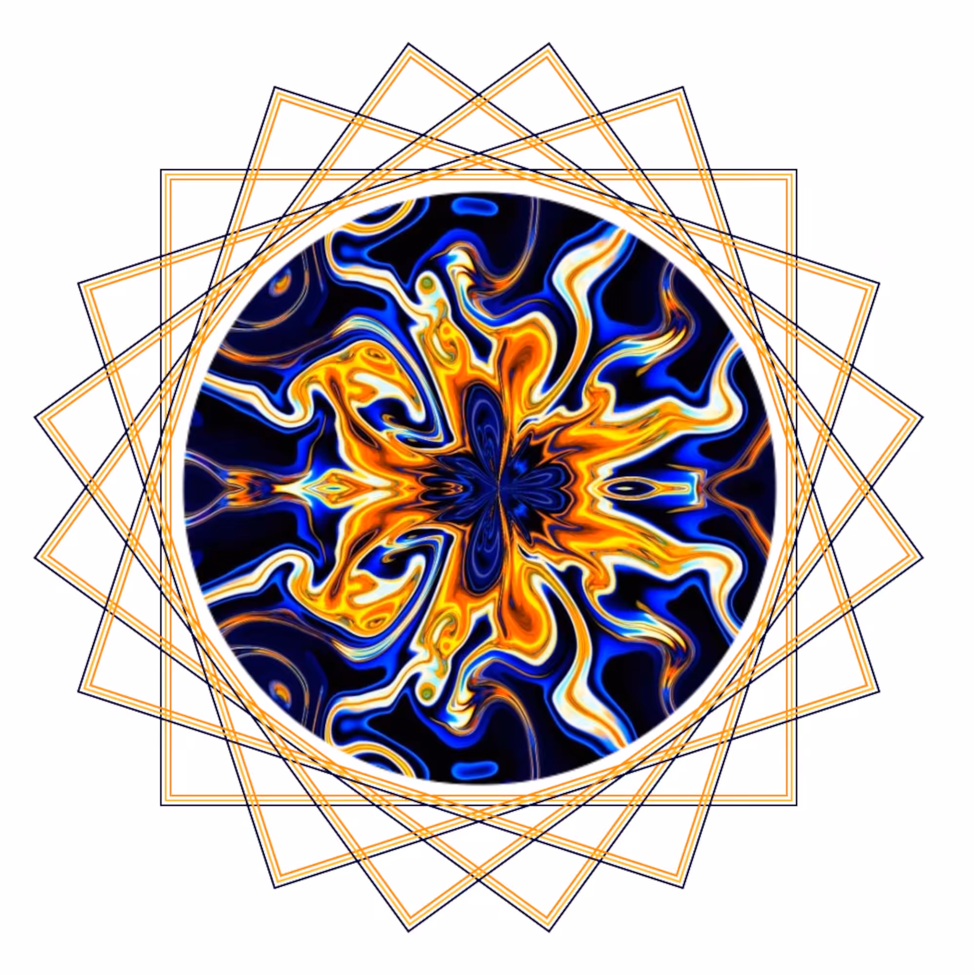 Fire Wormhole Mandala
