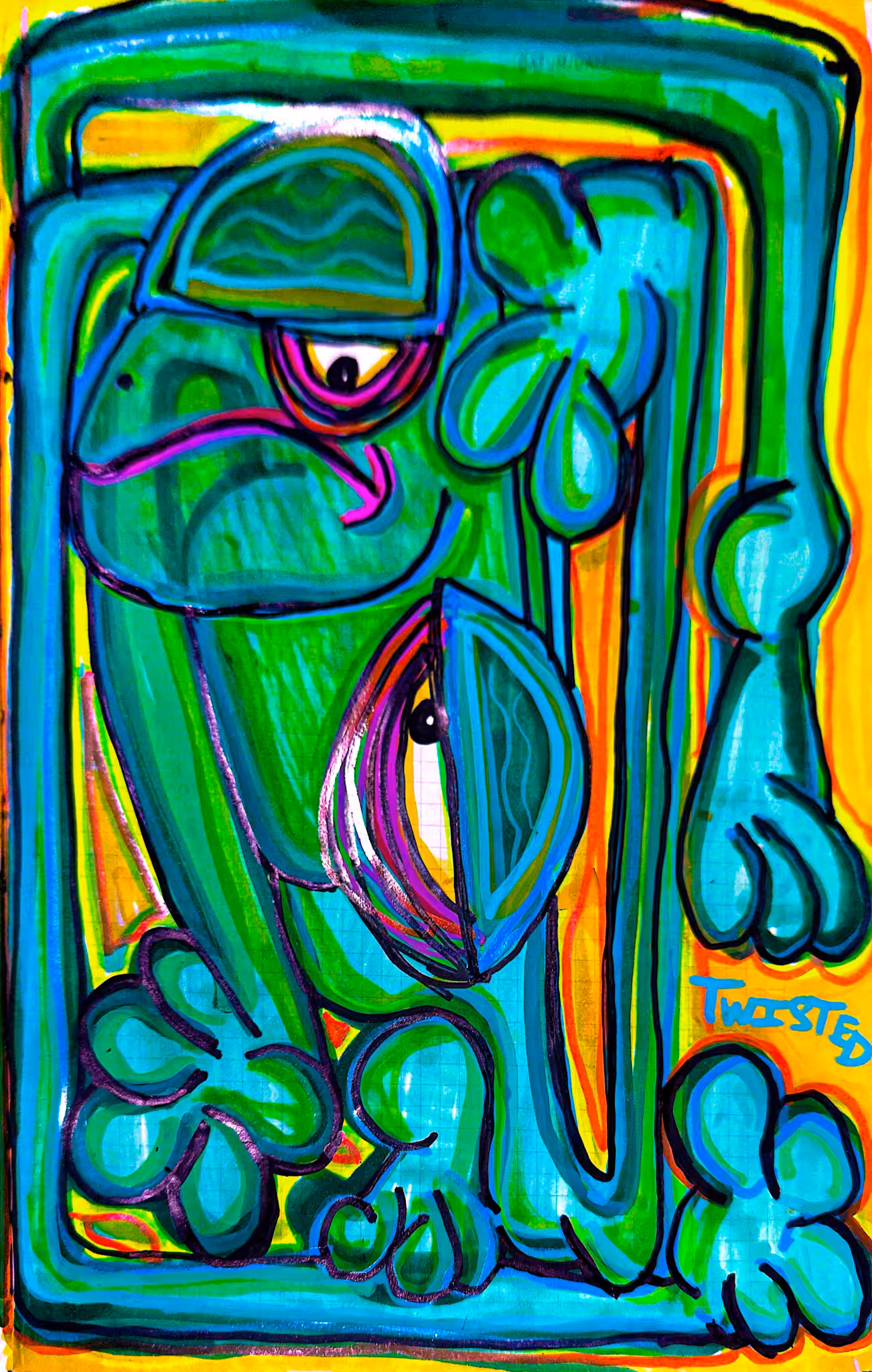 twisted
