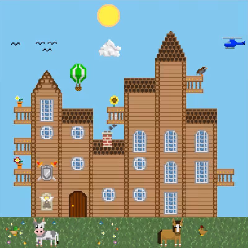 2D Mansion #563