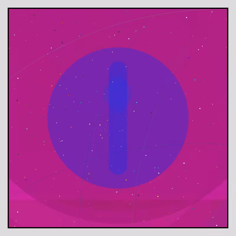 Color Field Starry B #75