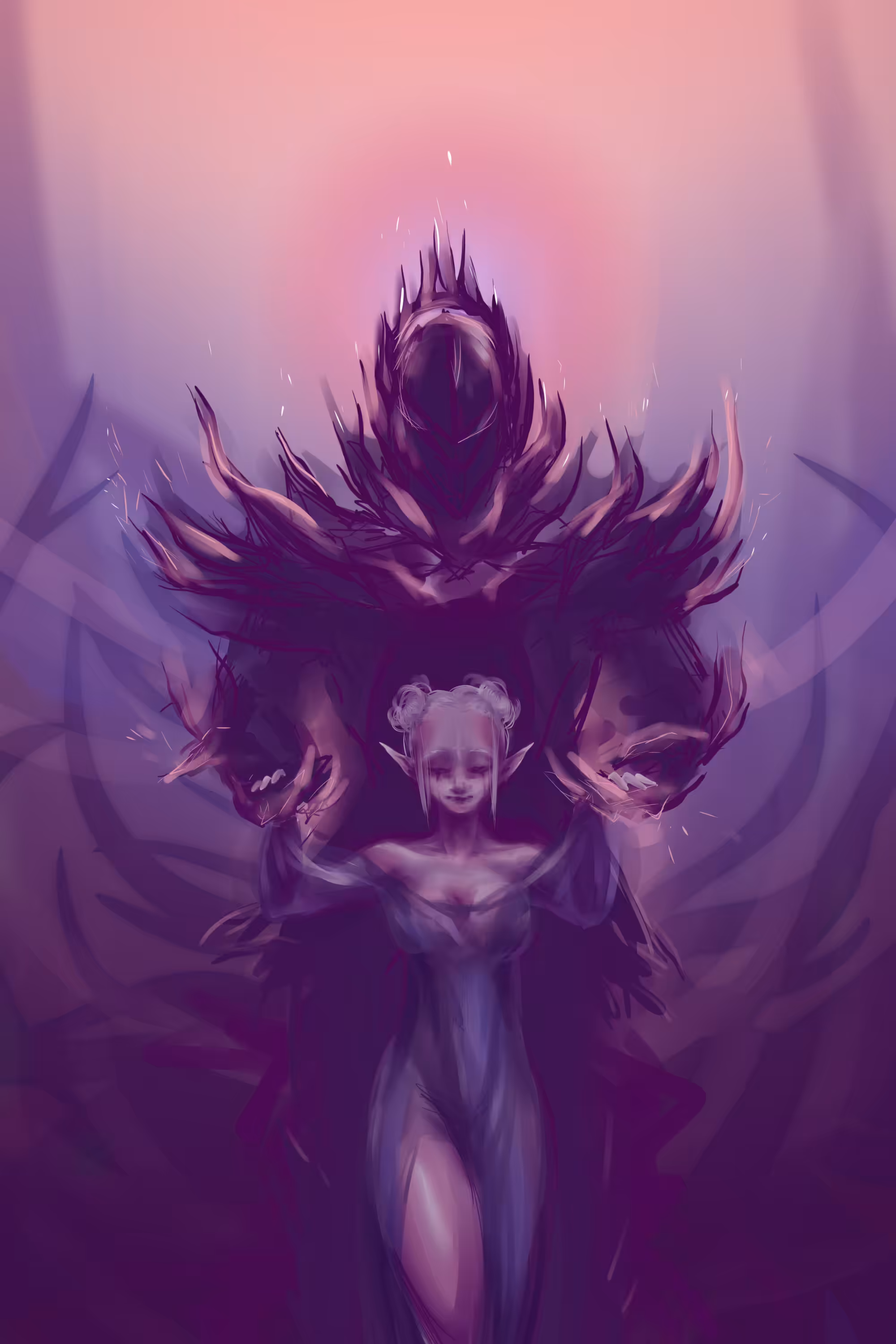With the Darkness protecting her