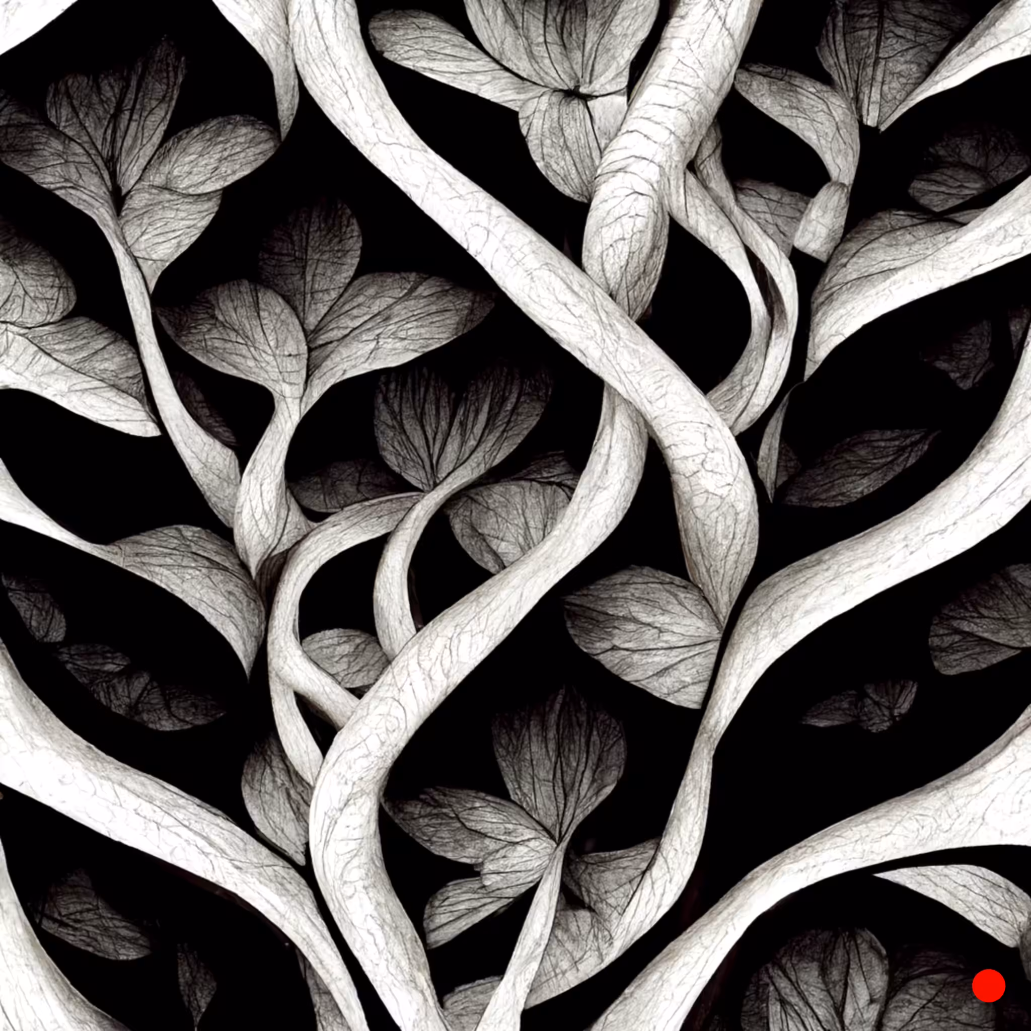 Intricate Pattern of Vines U3