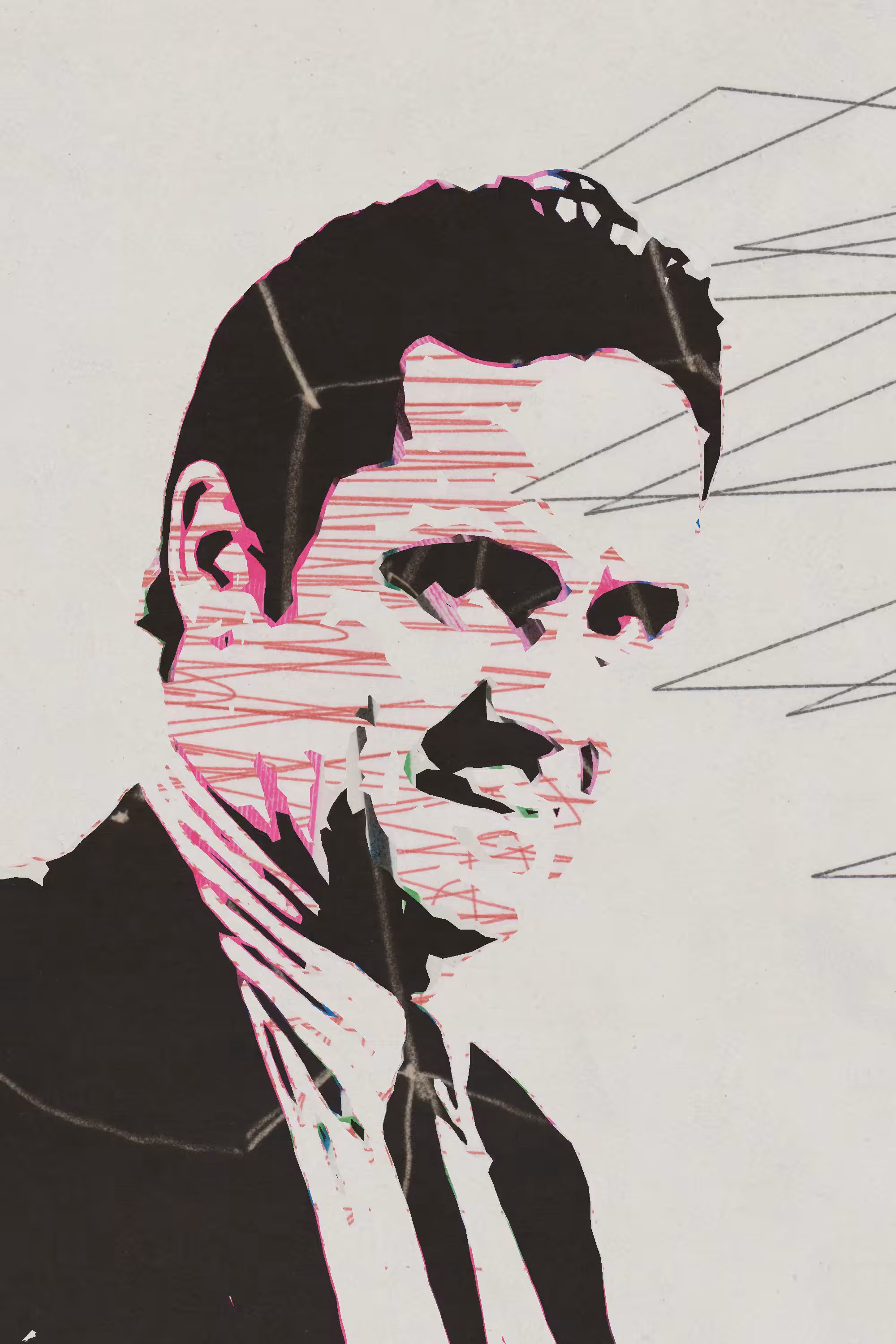 THE GENERATIVE PORTRAIT COLLECTION OF ROBERT MALLARY: Generative Portrait of Robert Mallary #1468
