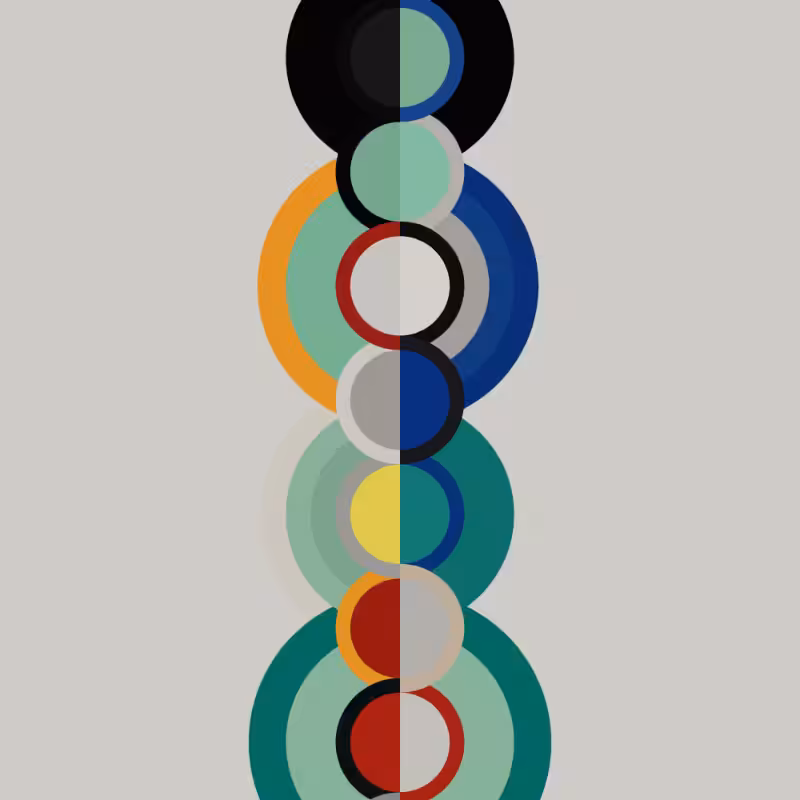 Delaunay's Rythmes 1934-2022 #19