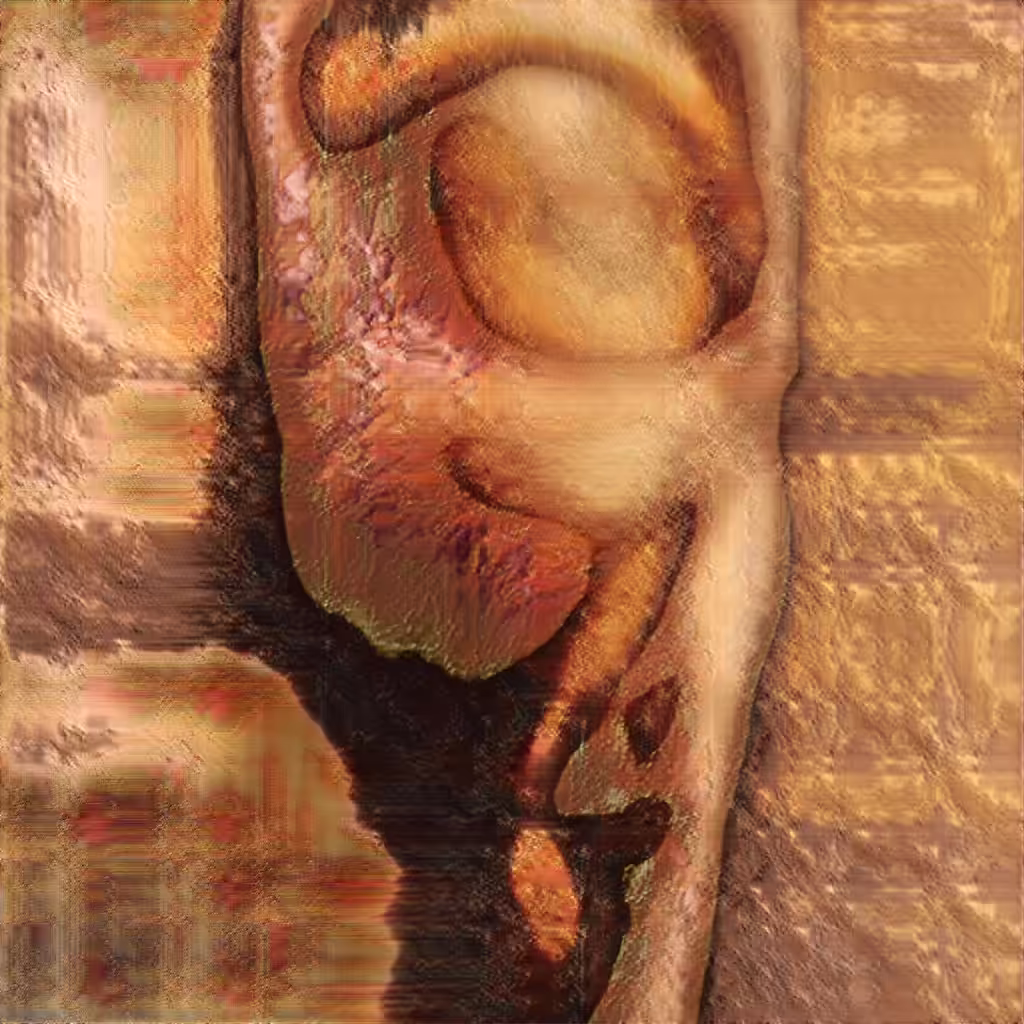 AI Generated Nude Portrait #7 Frame #266