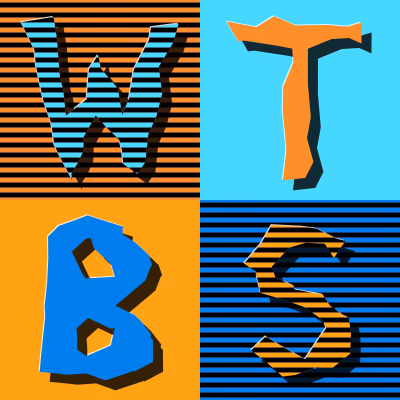 Waiting To Be Signed Logo with Wobbles #66