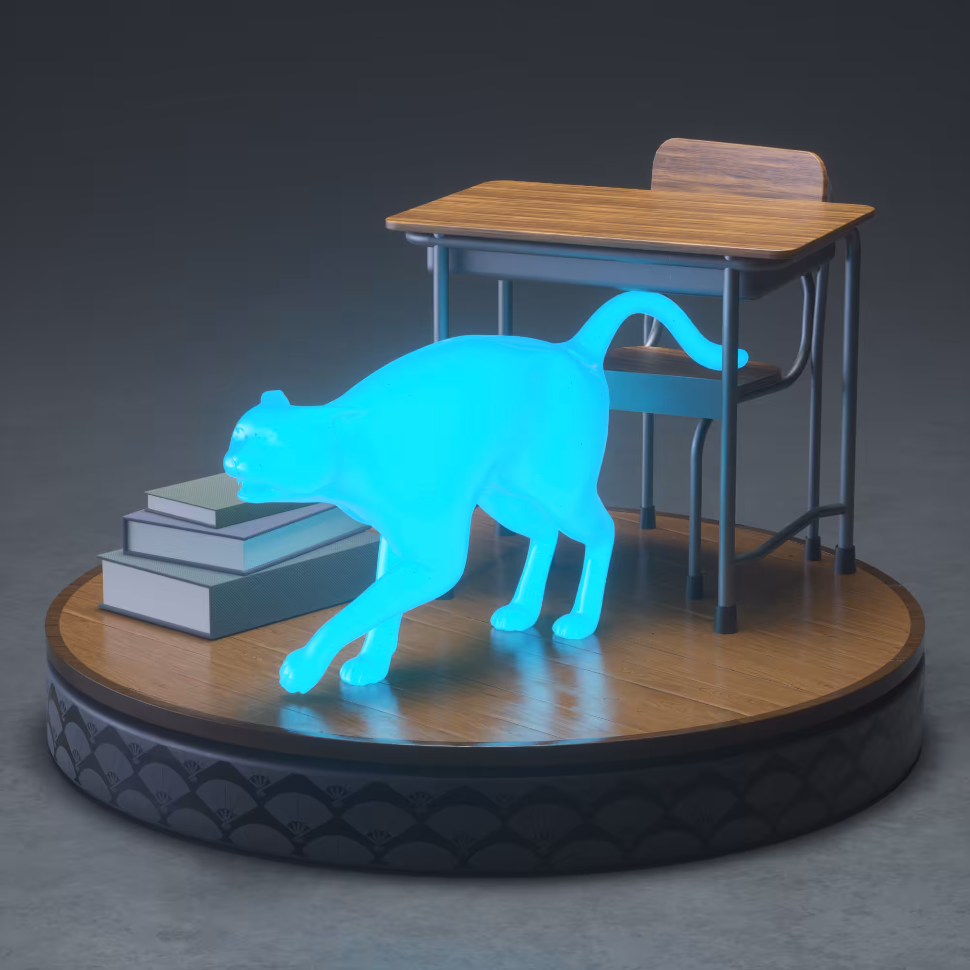 Neko Collectible 02 - Gakkou