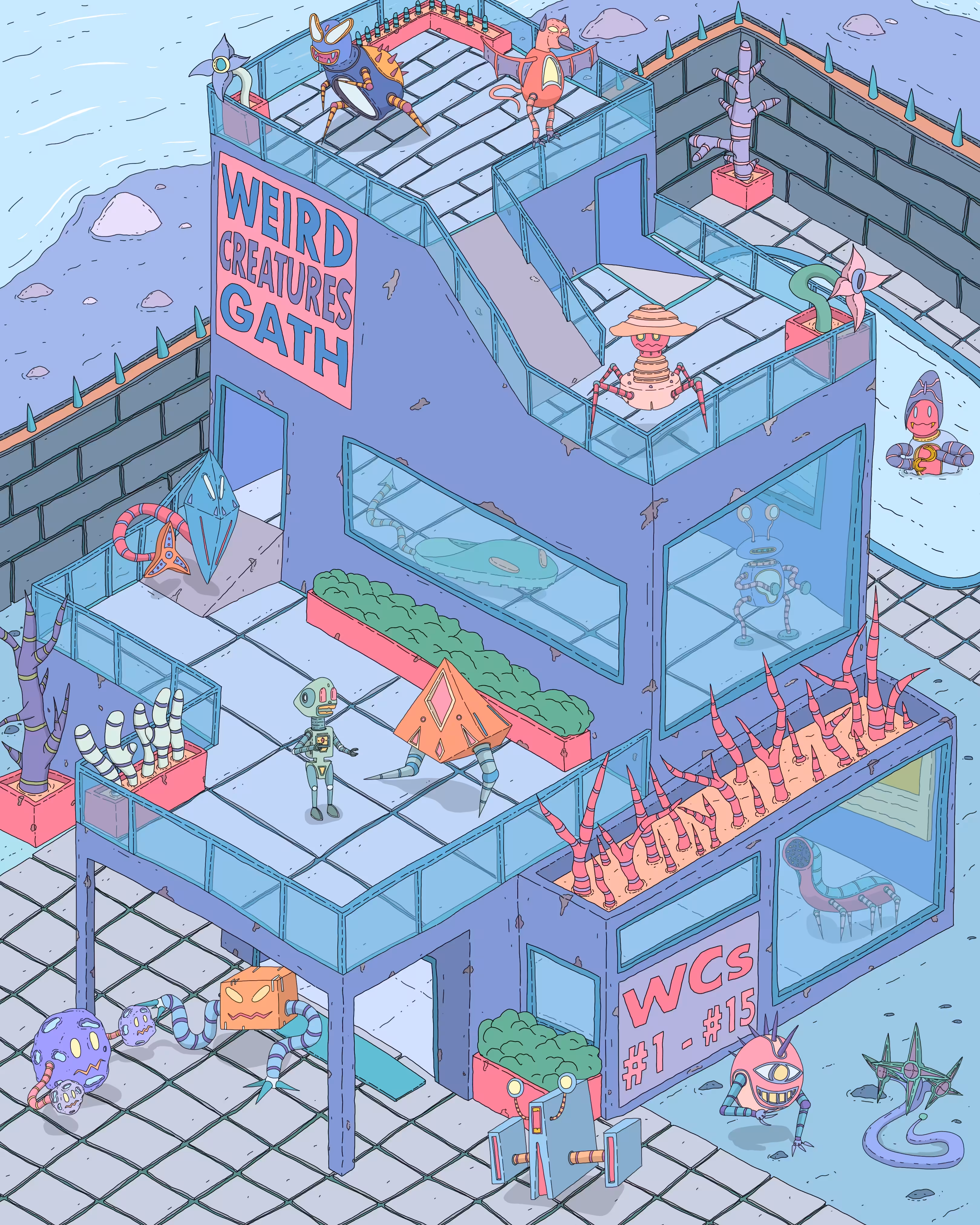 Weird Creatures Gath #1