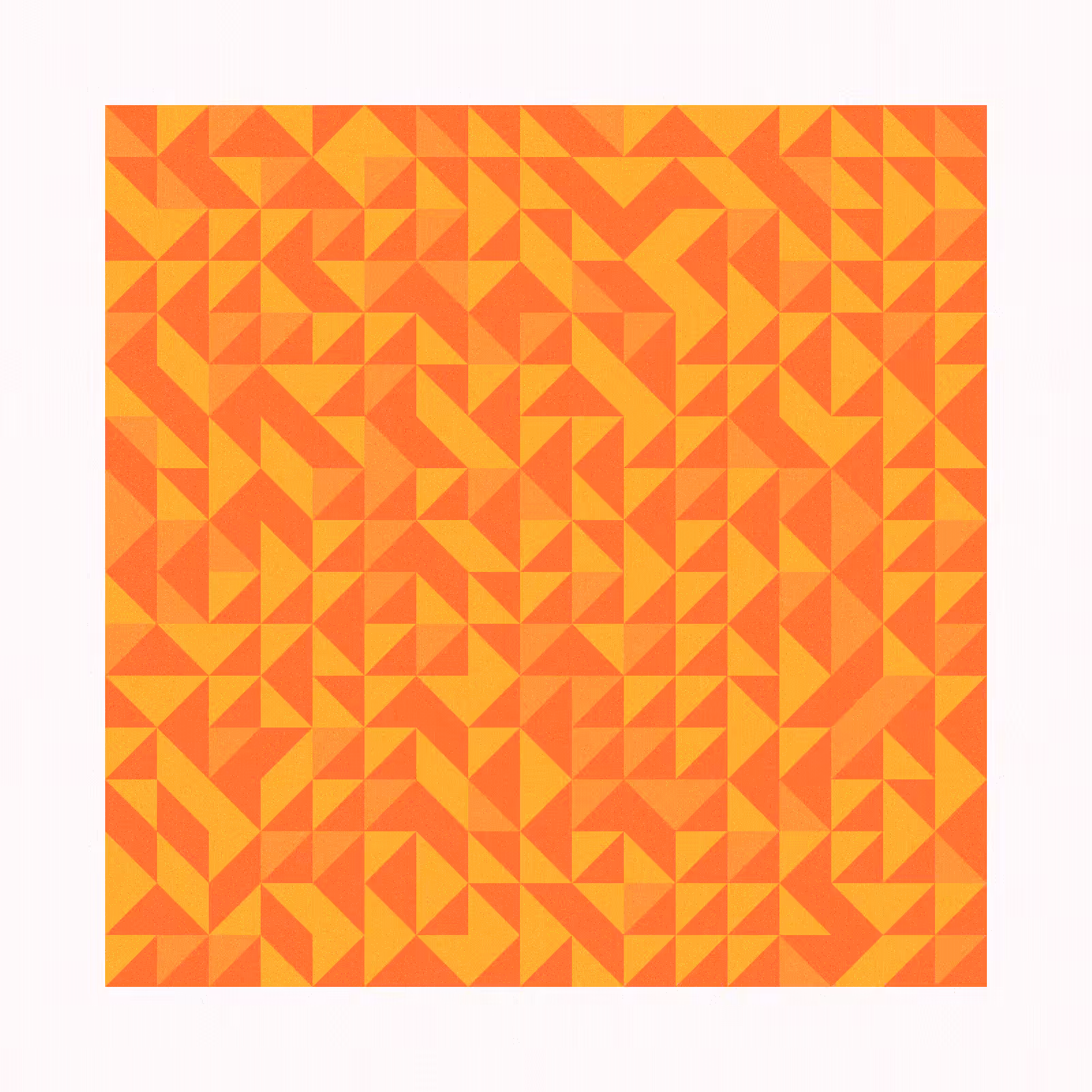 Triangle Pattern II #58