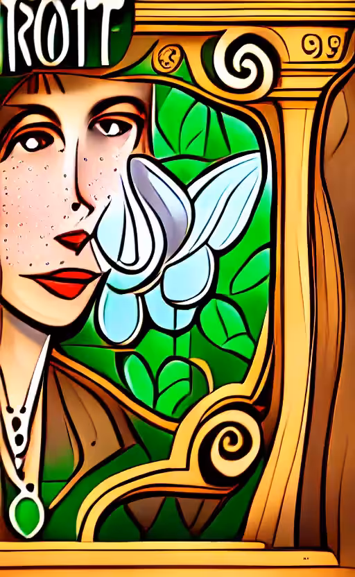 Art Nouveau Portrait 5