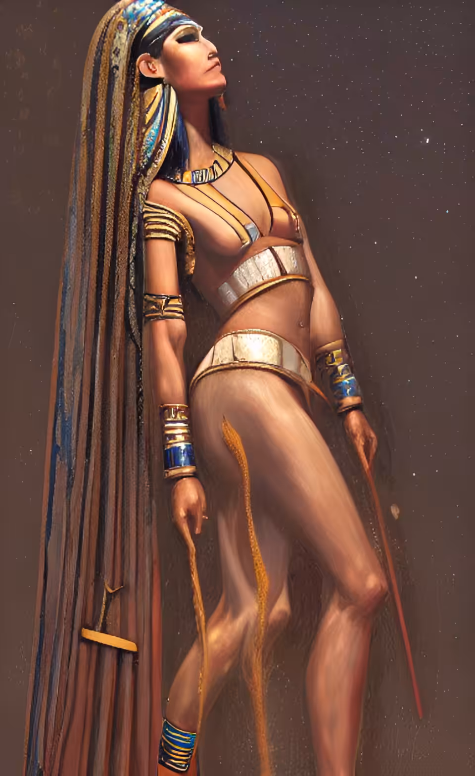 Ancient Paintings : Dance goddess 