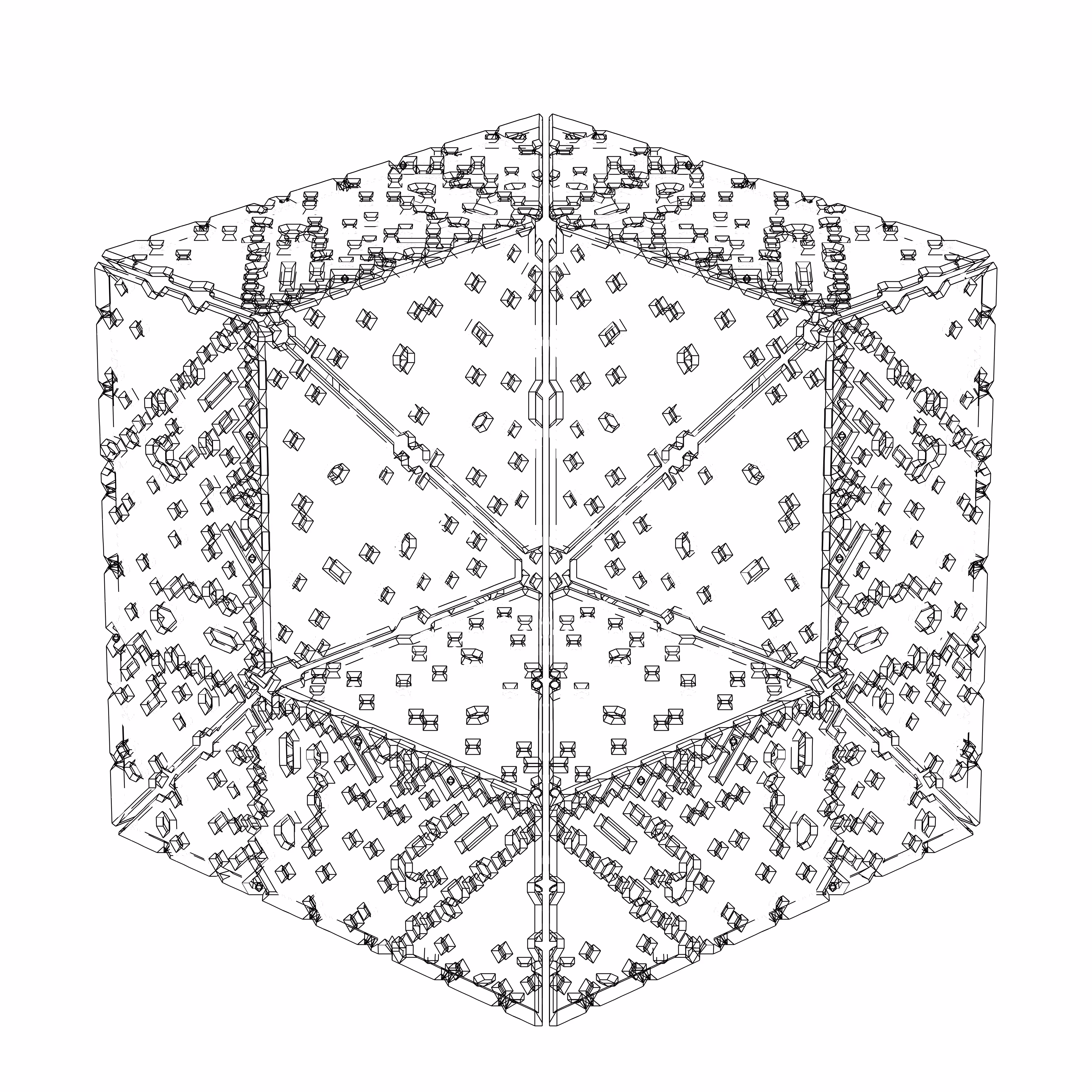 LL21 Alien Art Cube #740