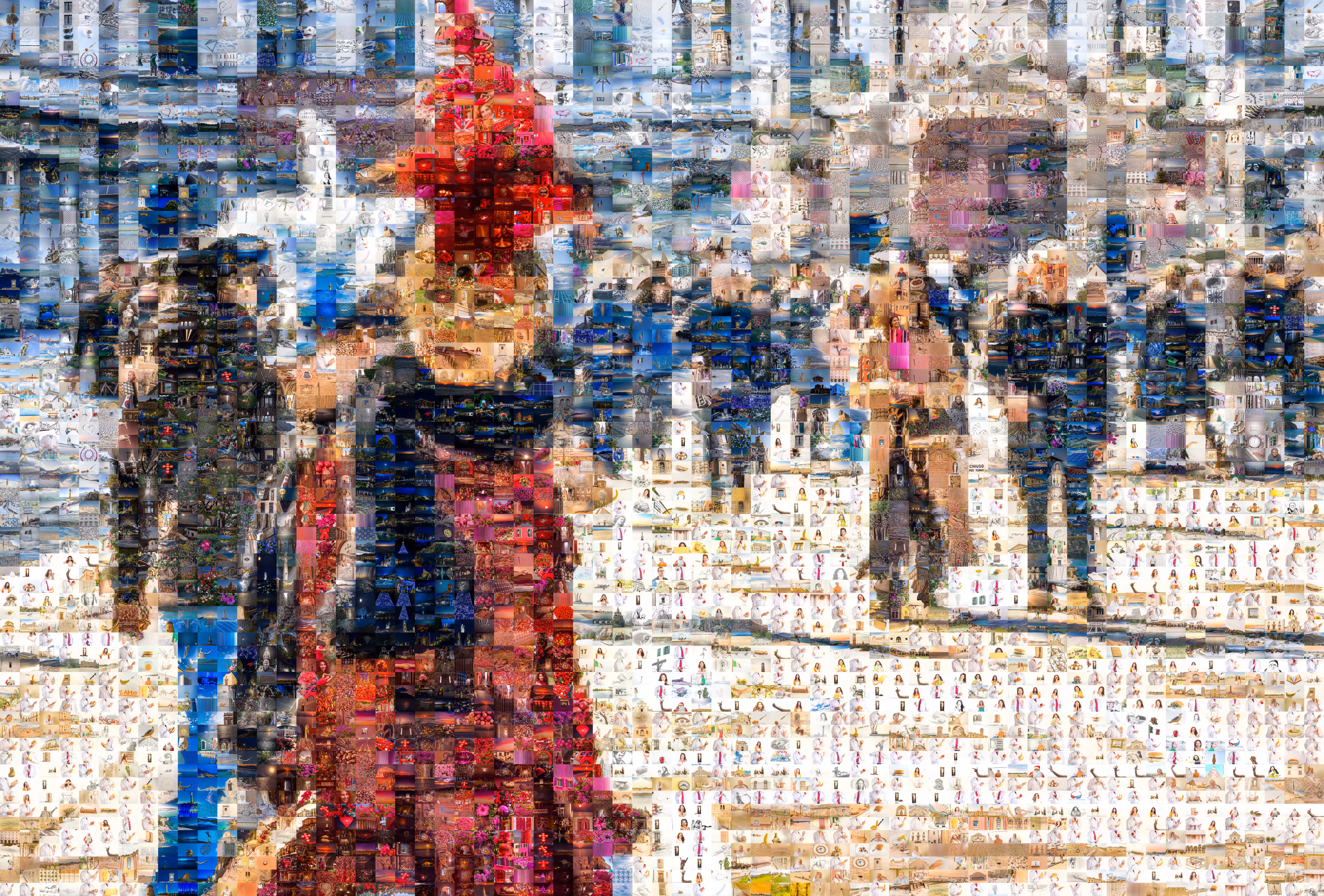 Photographic Mosaics of Italy