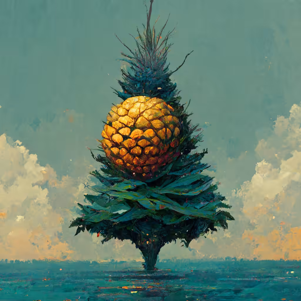 Artistic Intel: The Fruit Trees: The PineApple Tree