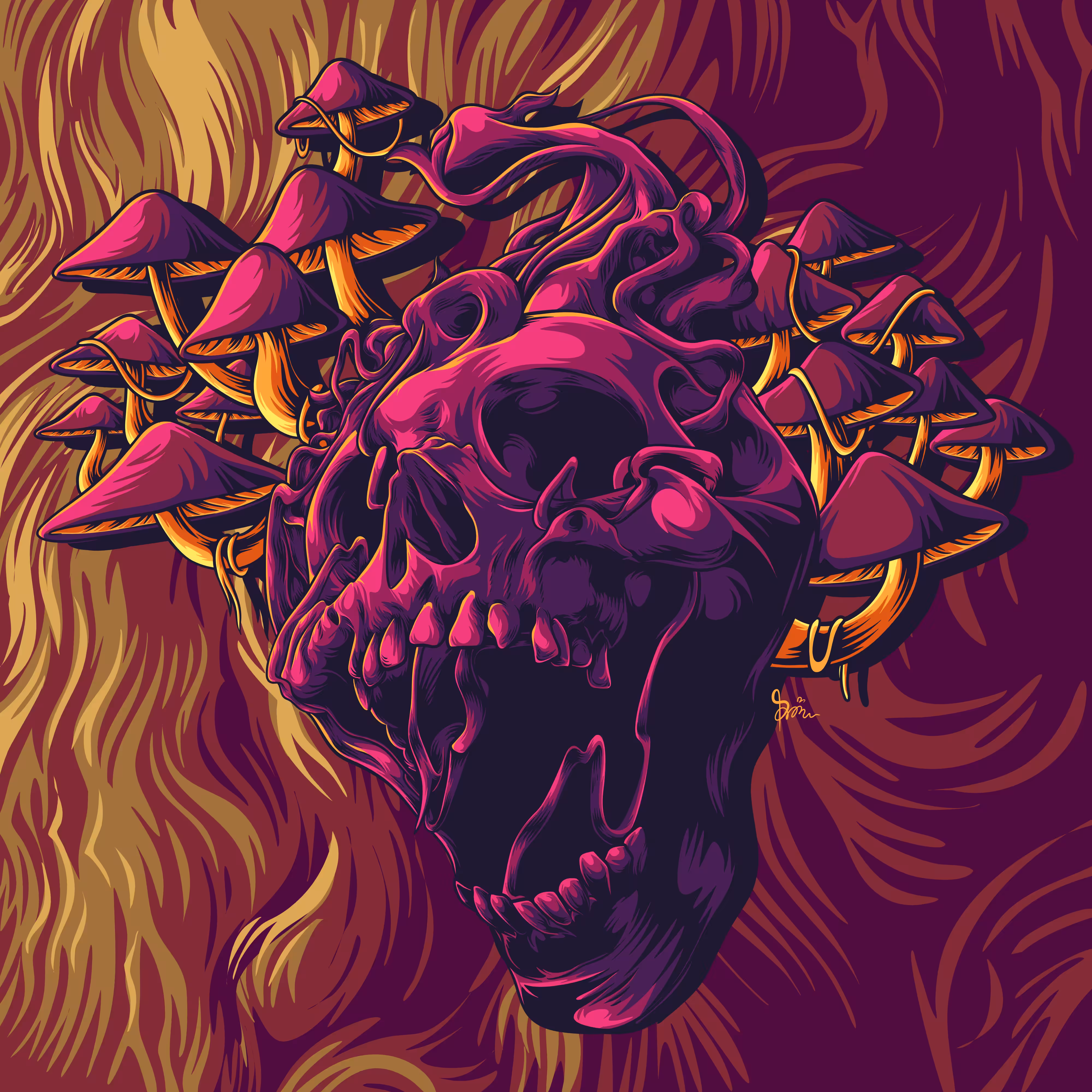 Moldy Skull