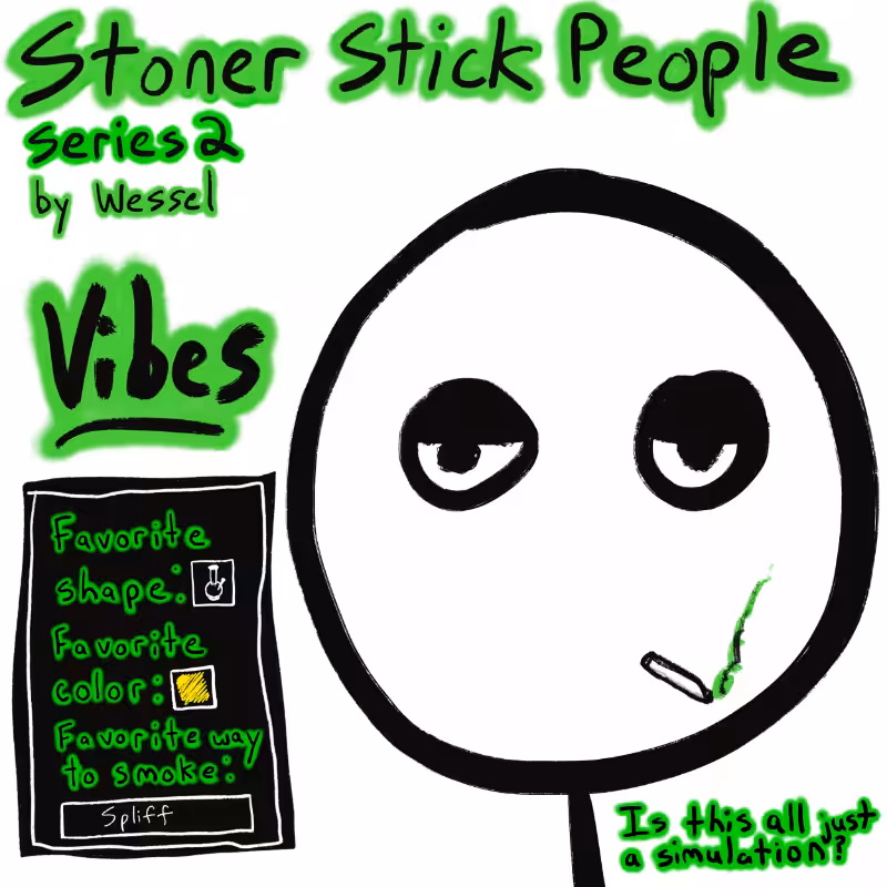 Stoner Stick People Series 2 #3