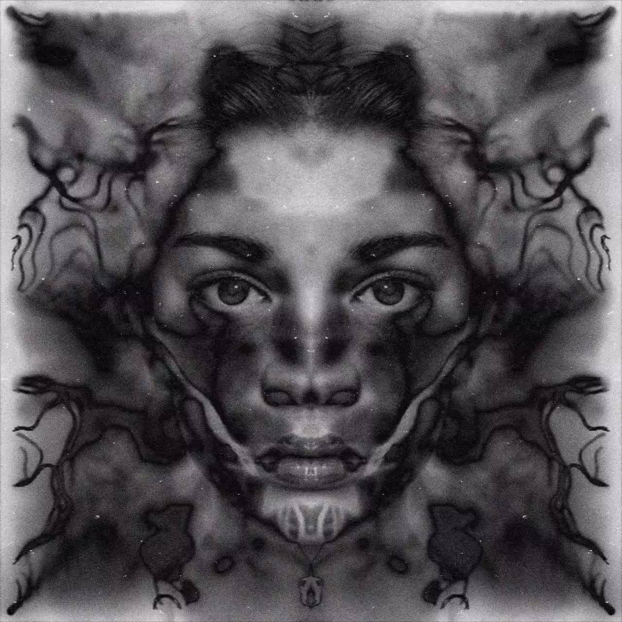 Rorschach's face