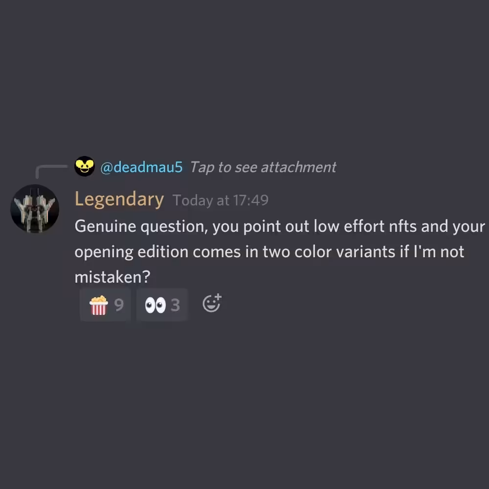 low effort nft