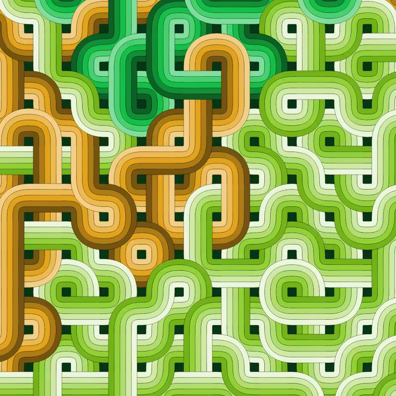Bézier Truchet #16