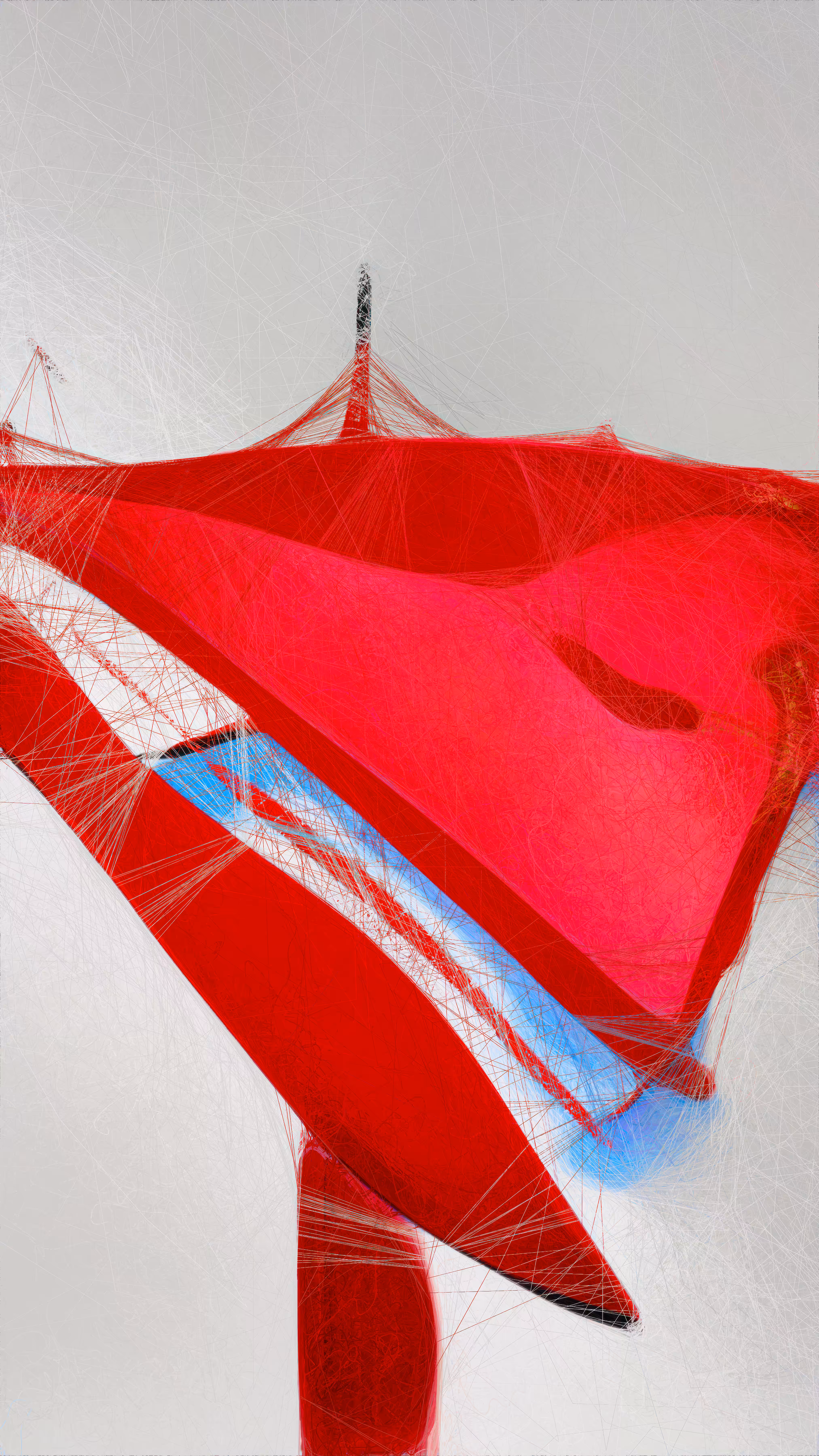 Unsupervised — Burned — Machine Hallucinations — MoMA Dreams #9