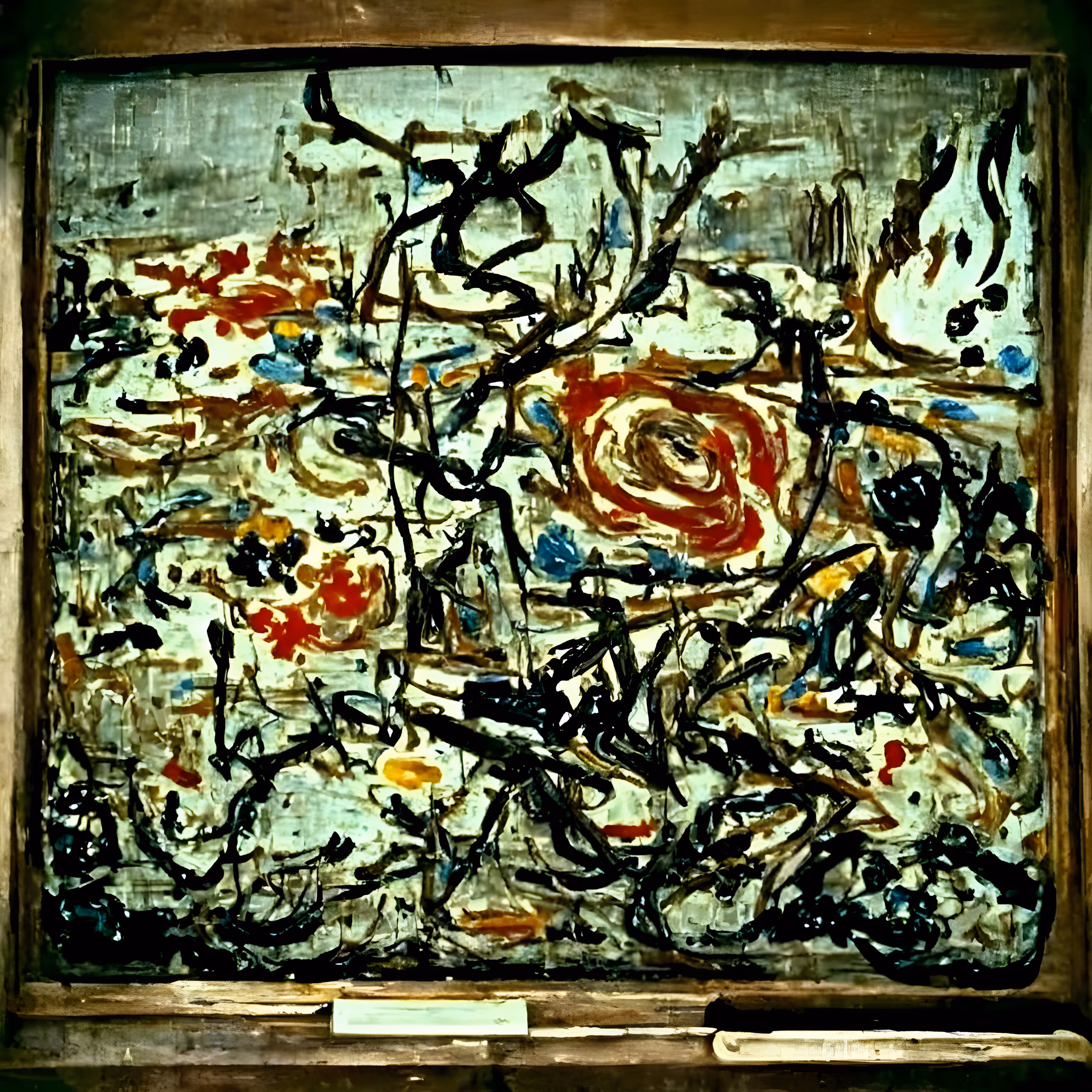 By Jackson Pollock, Mark Rothko, Van Gogh