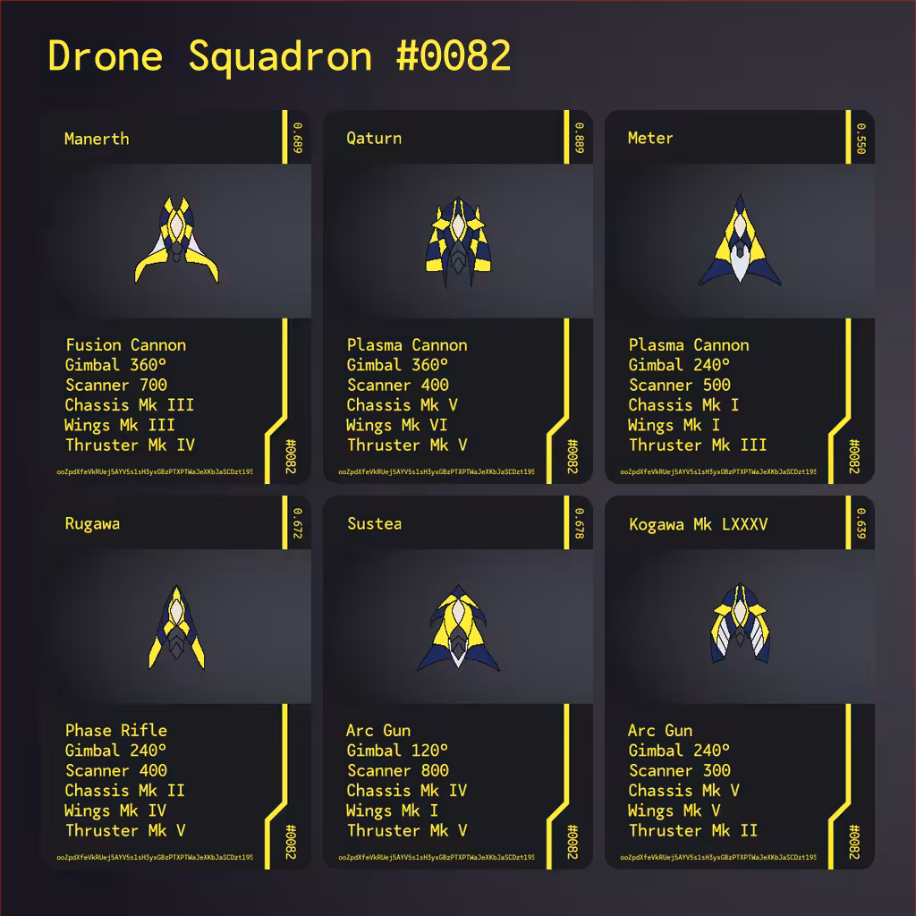 Drone Squadron: Elite #0082