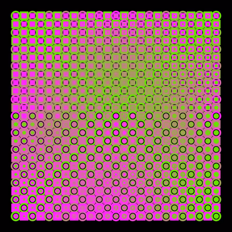 Hyper-Vasarely #6