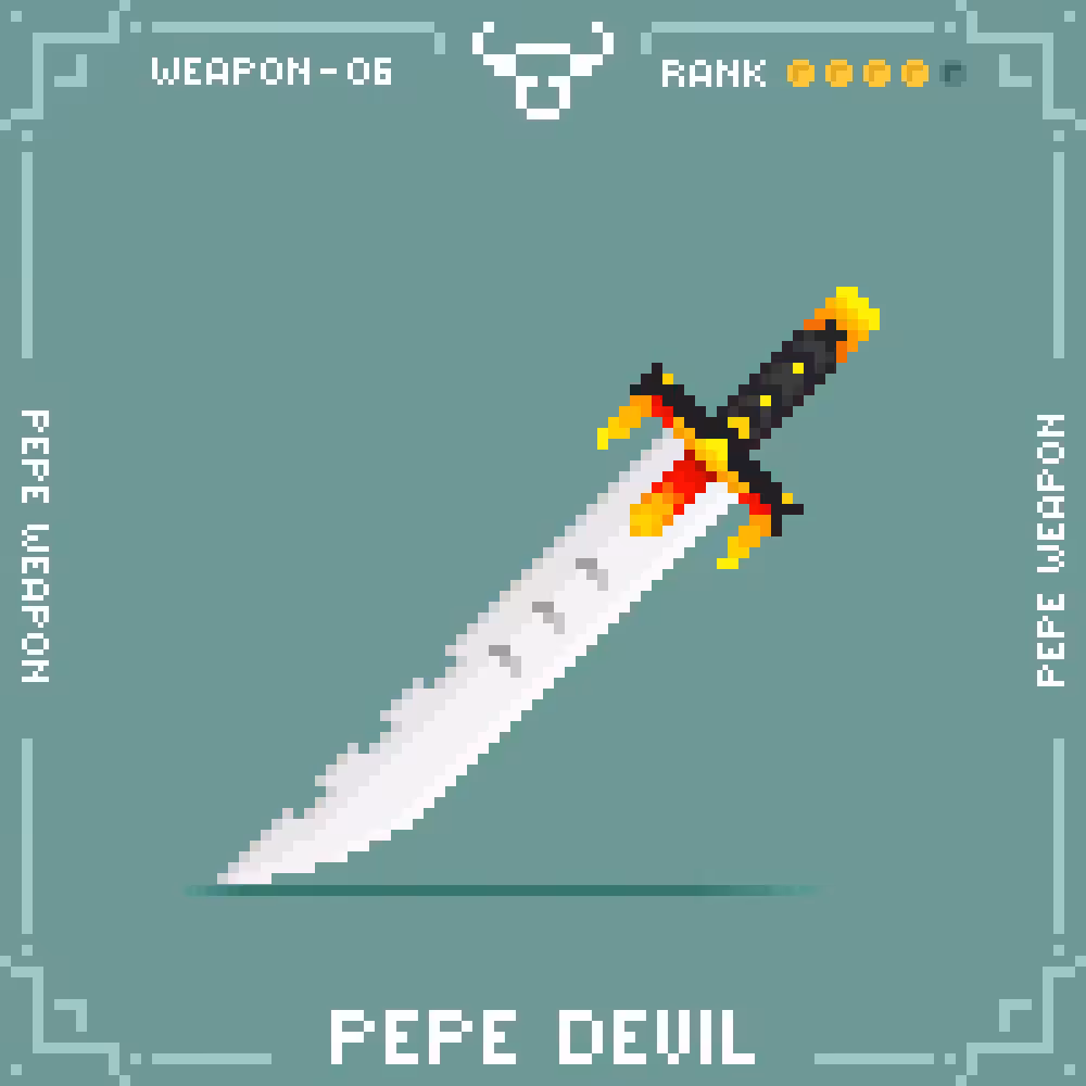 Fantastic War Weapon#006 : PEPE DEVIL