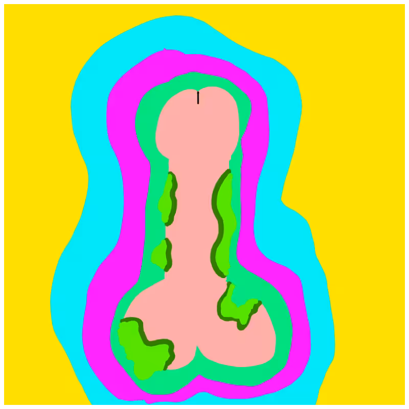 Decayed Dickgenerative Art #45