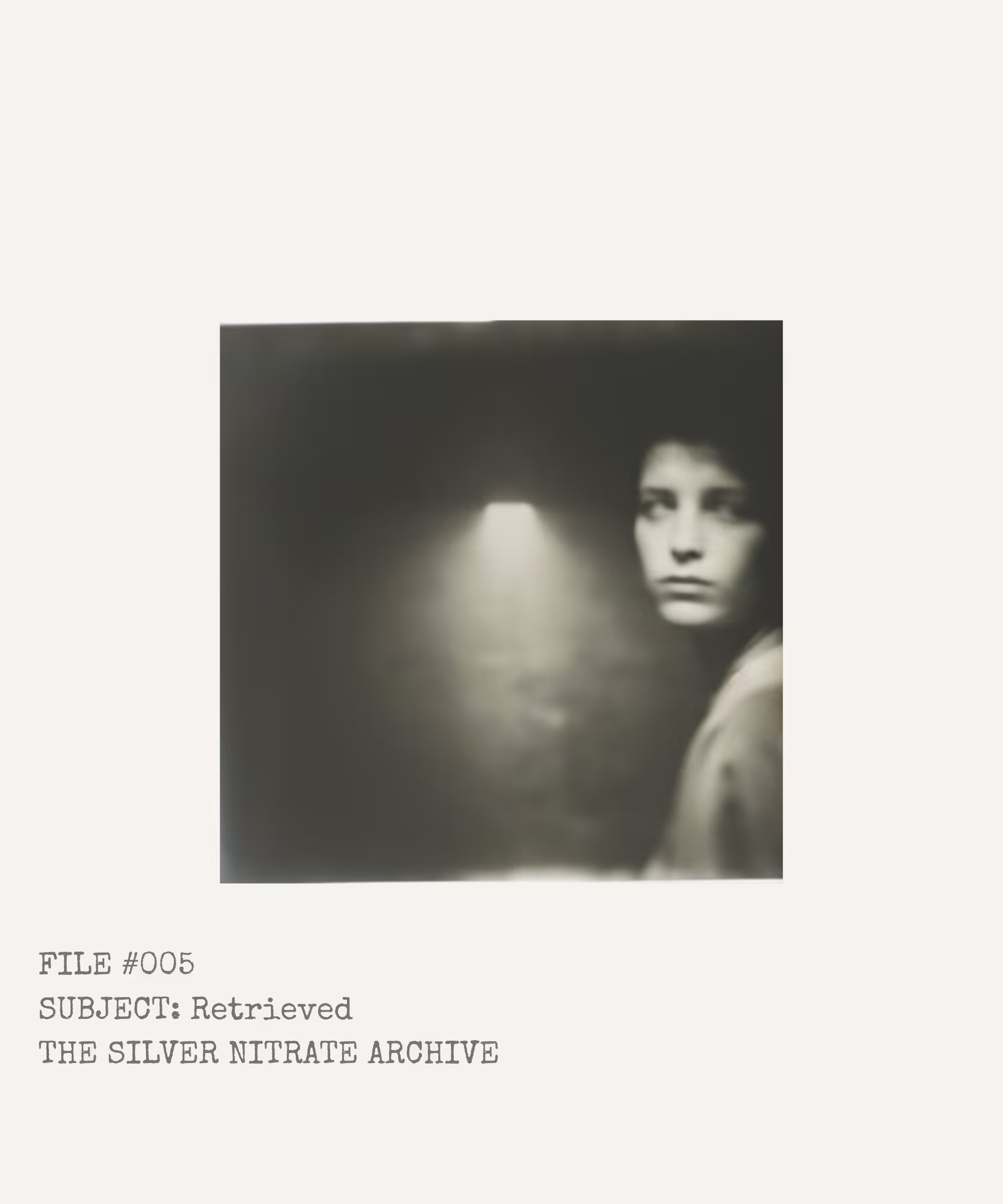 "File #005: Subject Retrieved"