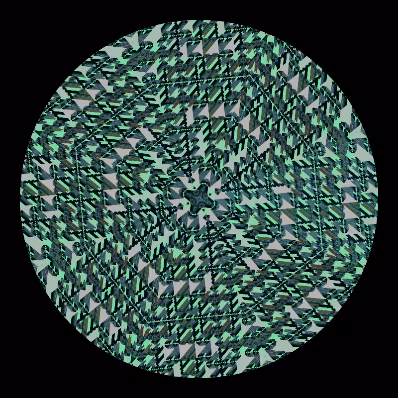 Binary kaleidoscope #124