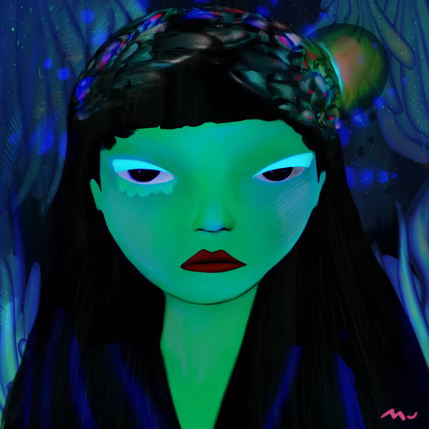 BEHIND HER EYEZ  #001