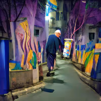 Wandering - Old Man's World - Alley of Lost Friends