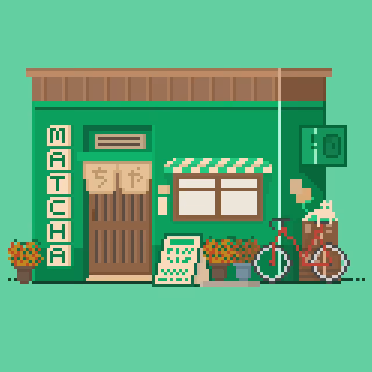 Pixicon City: Matcha Bar #10