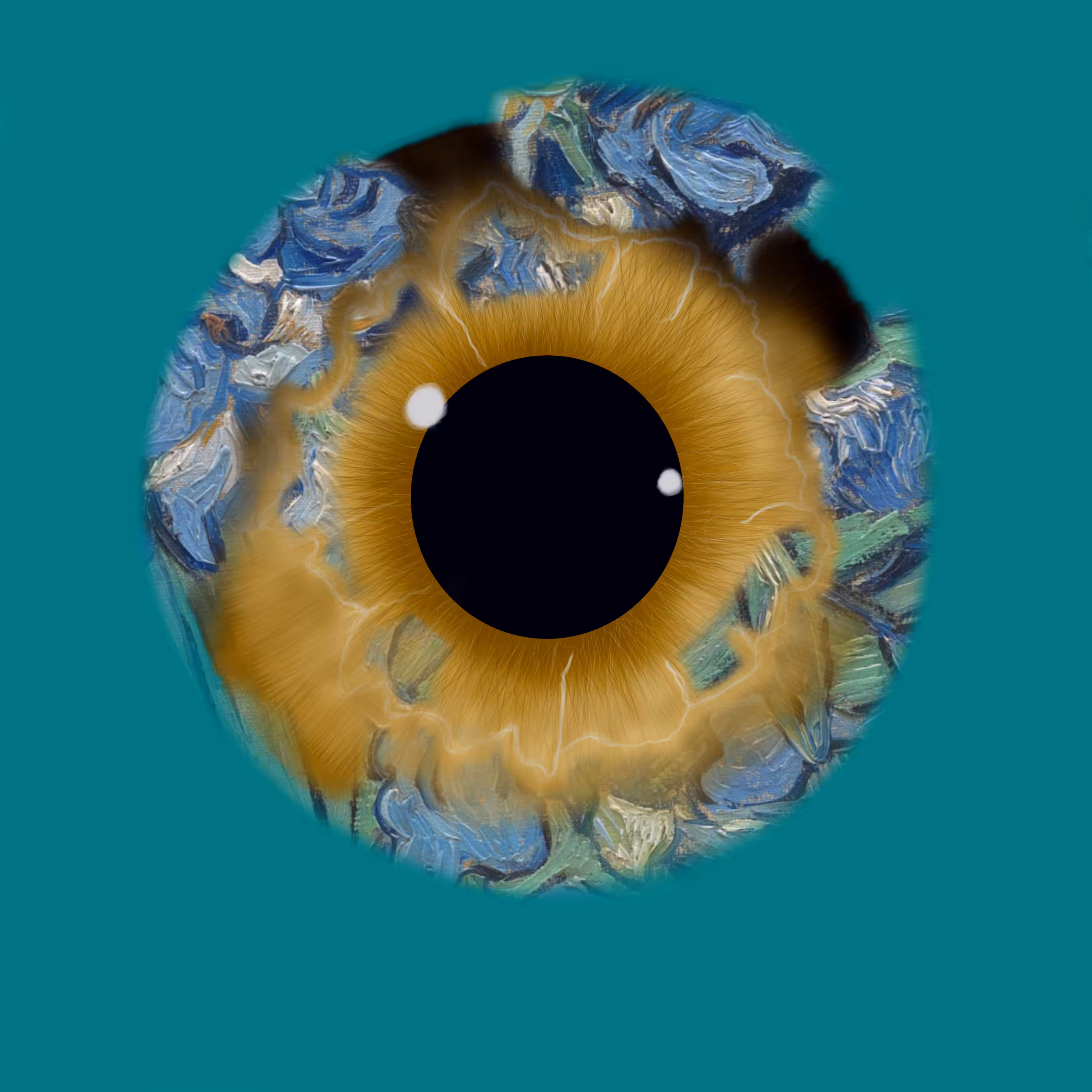 Eyemazing Iris: A Tribute to Claude Monet