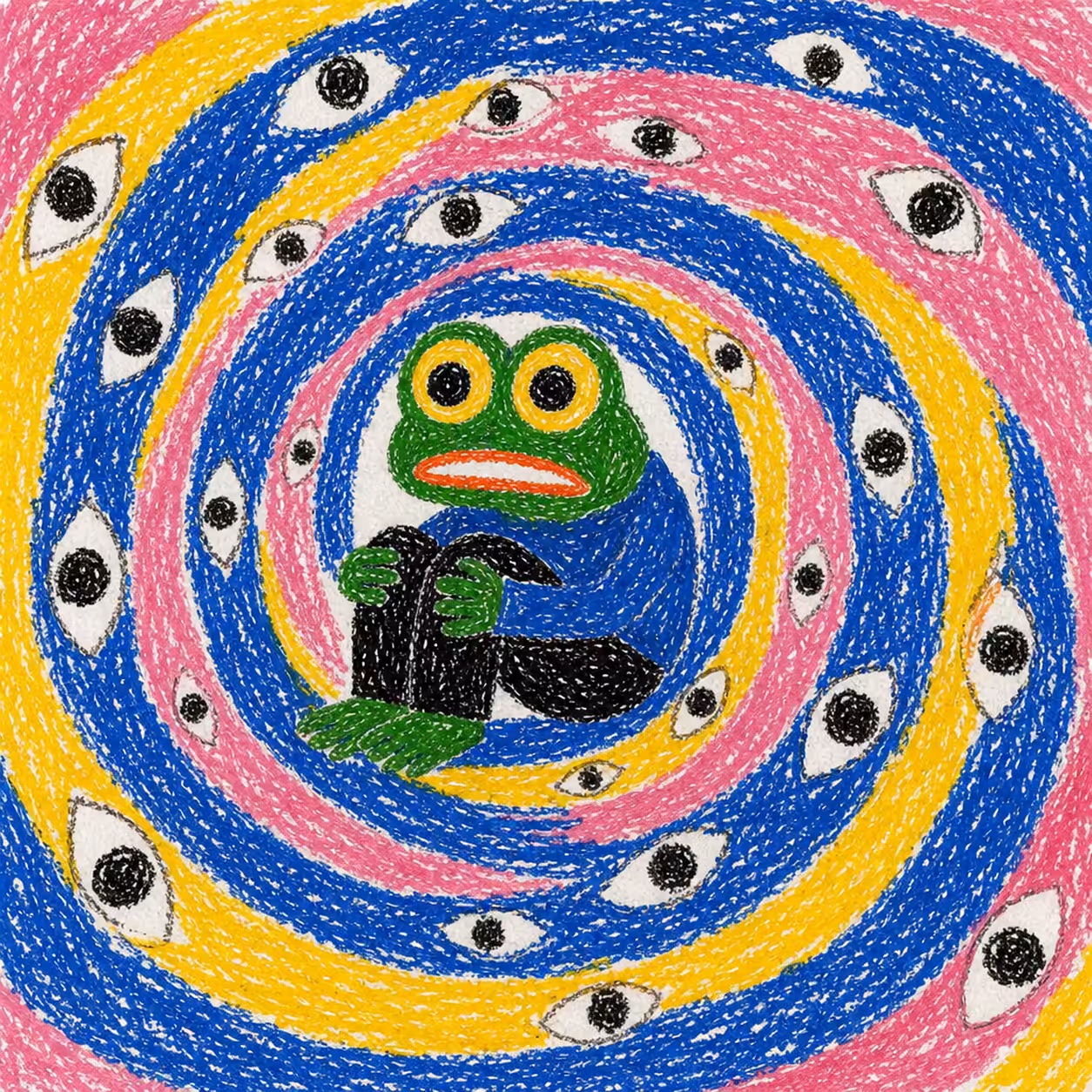 Spiral of Eyes